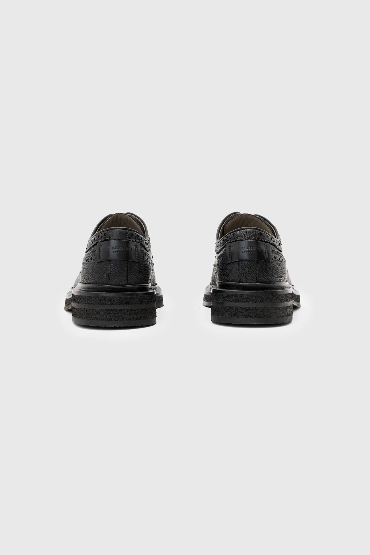 ESCHER BROGUE BLACK GRAIN 3