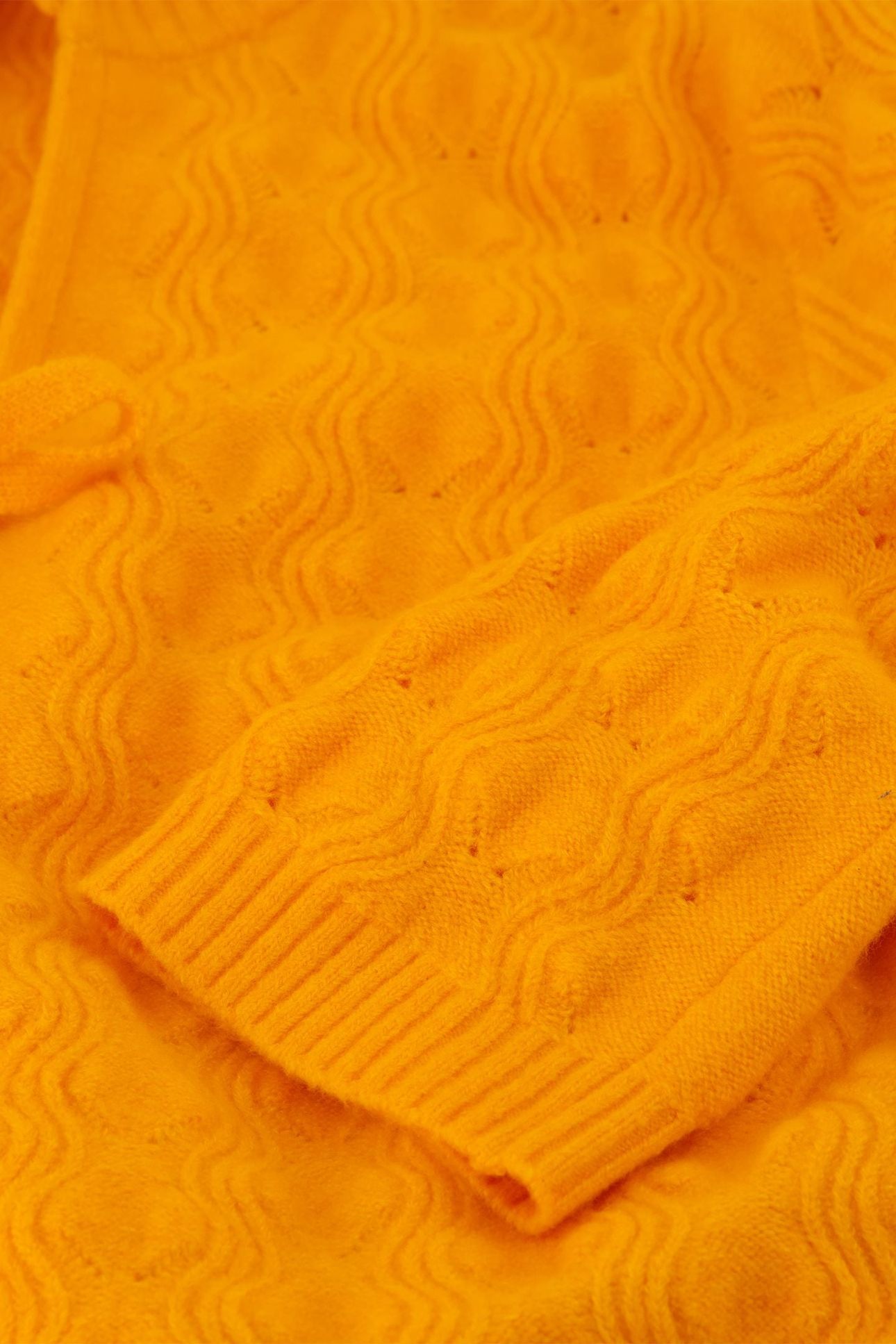 CHELSEA CARDIGAN SOLAR ORANGE 5