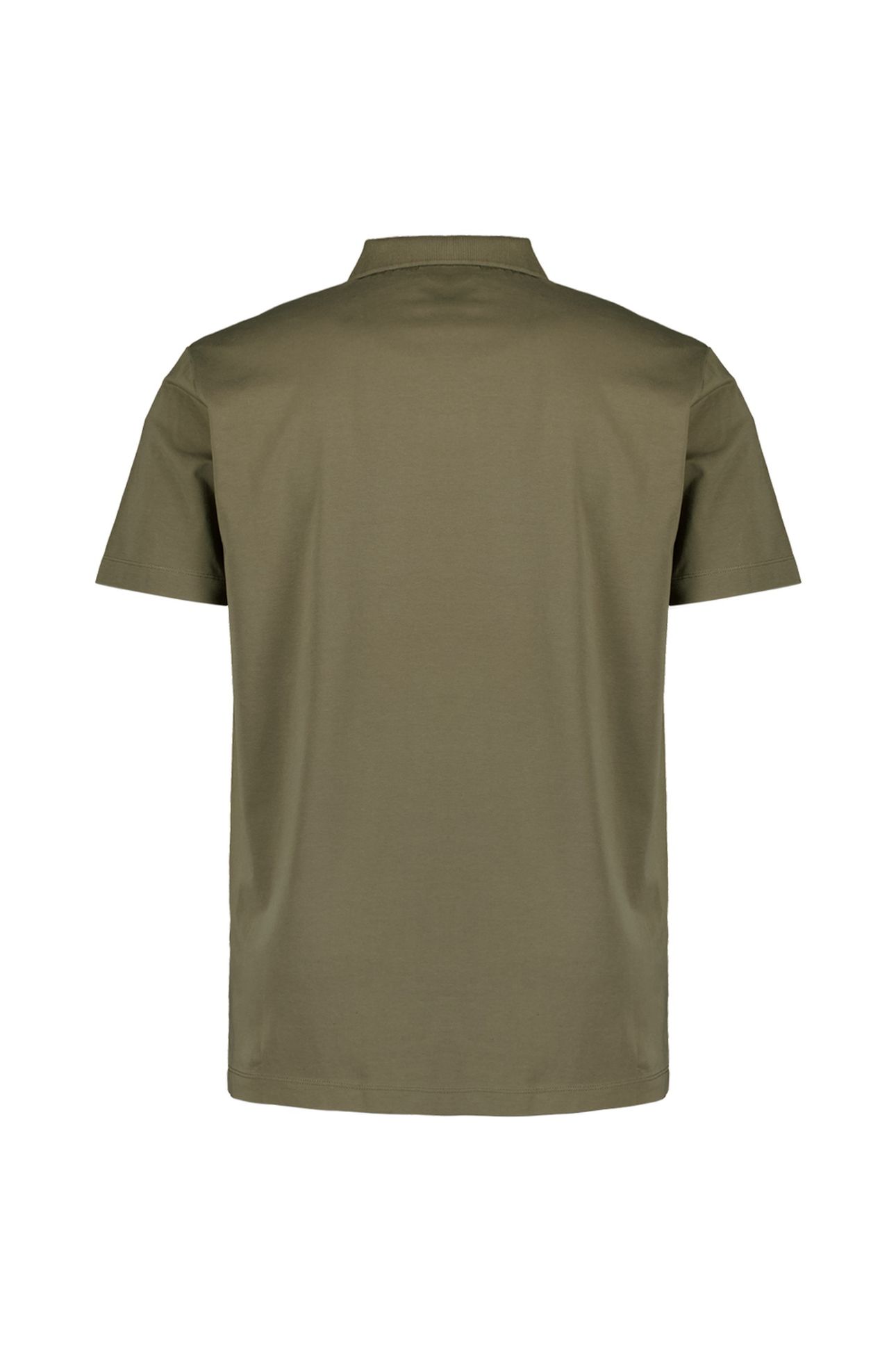 POLO V SOLID STRETCH DARK MOSS 6