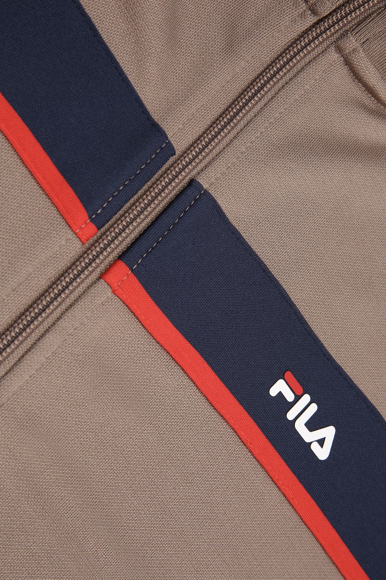 SAGANO REGULAR TAPED TRACK JACKET TAUPE GRAY 7