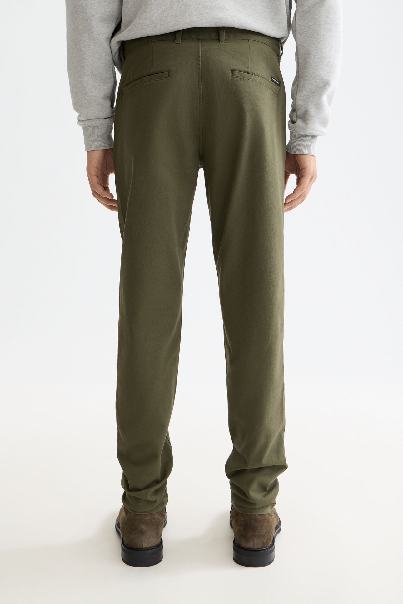 NOS MOTT COTTON-BLEND TWILL CHINO KHAKI 3