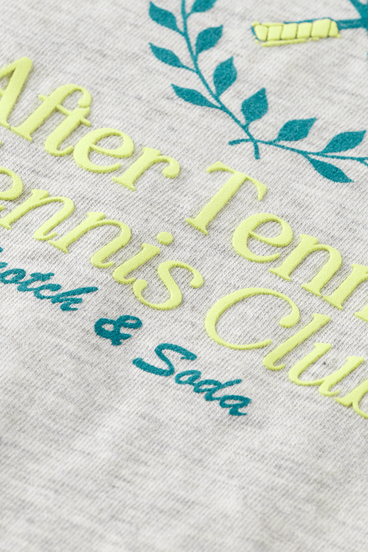GIRL REGULAR-FIT ARTWORK T-SHIRT LIGHT GREY MELANGE 3