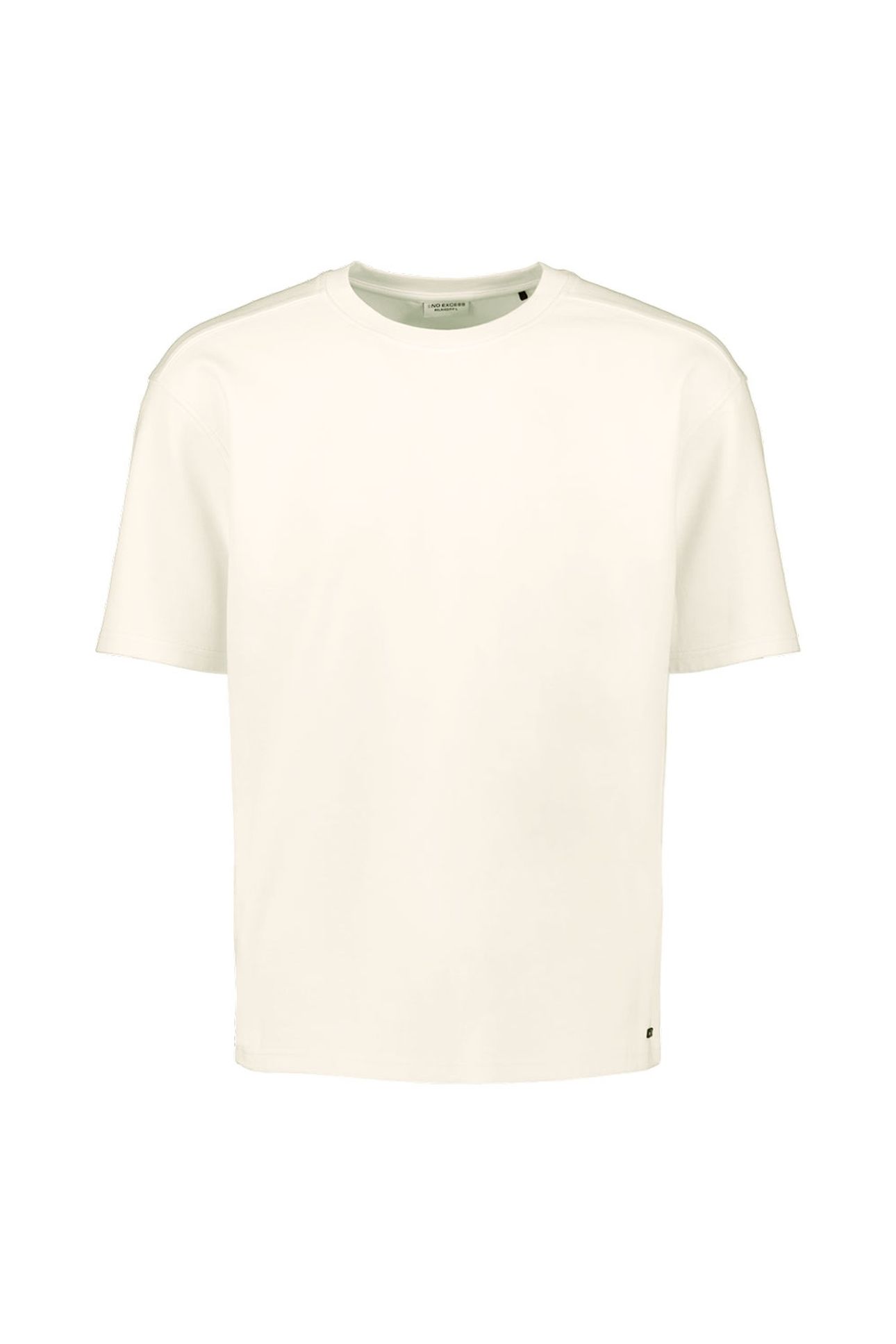T-SHIRT CREWNECK SOLID HEAVY INTERLOCK OFFWHITE 4