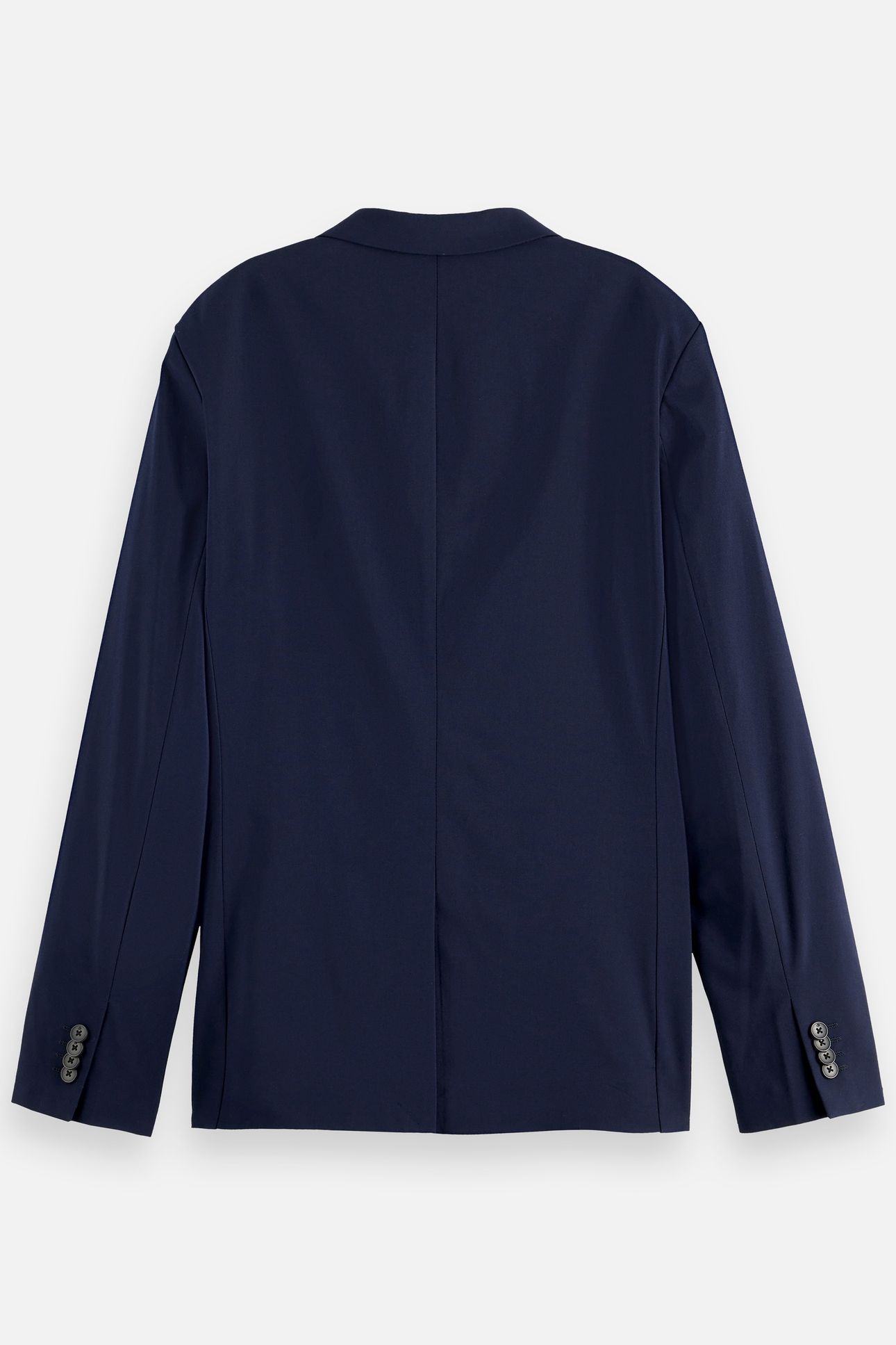 CORE - UNCONSTRUCTED PEAK LAPEL COOL-WOOL BLAZER NAVY 6