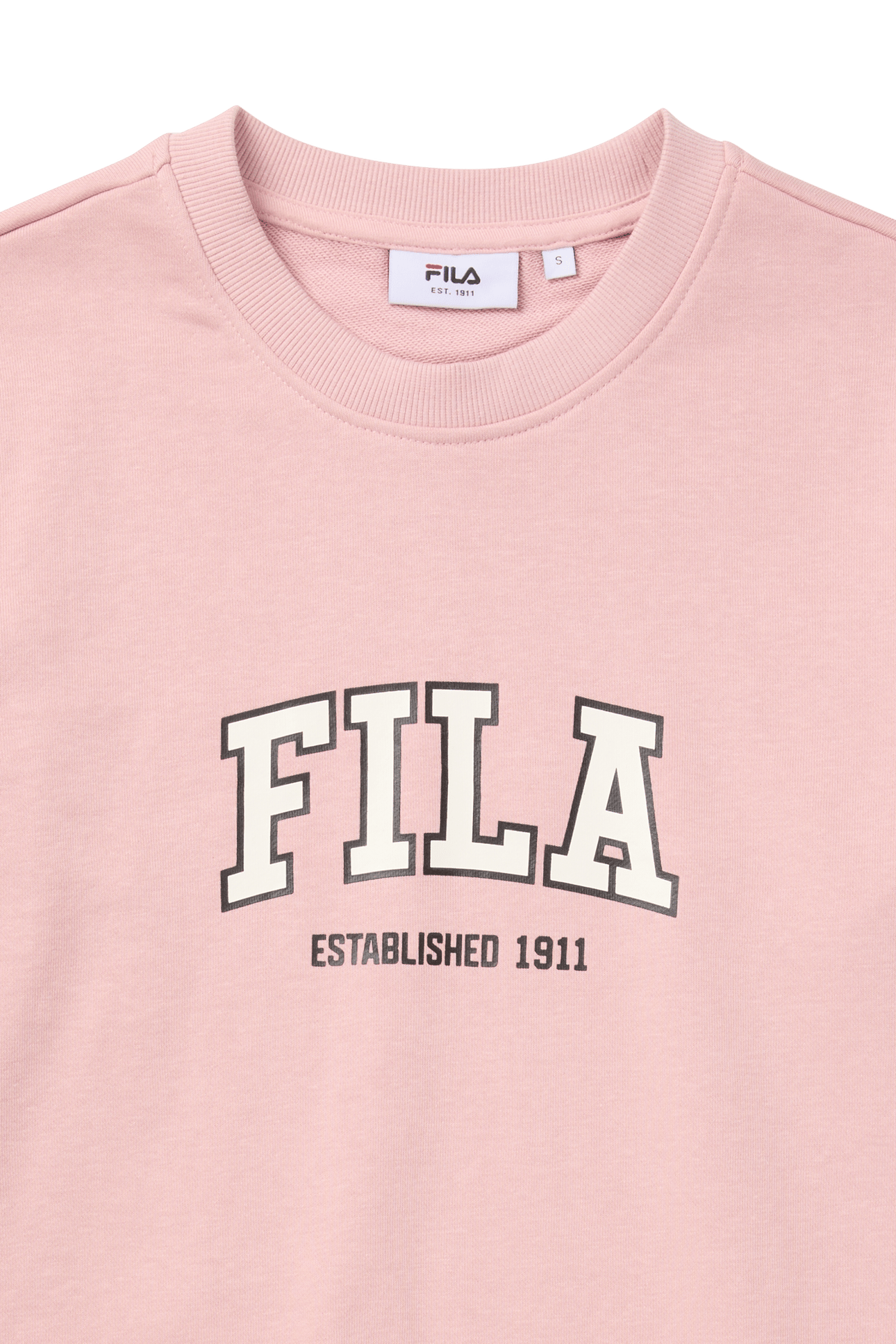 RIFREDI REGULAR GRAPHIC CREWNECK SWEATSHIRT MELLOW ROSE 4