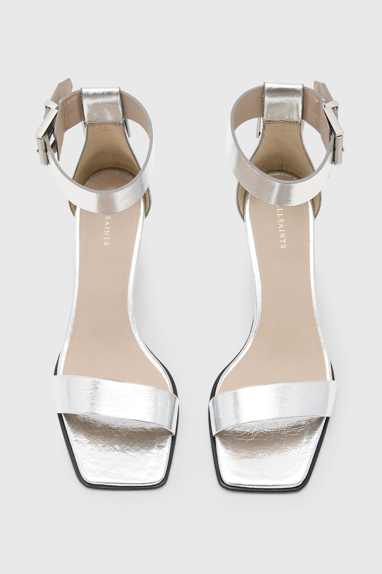 NOIR LOW SANDAL SILVER 5