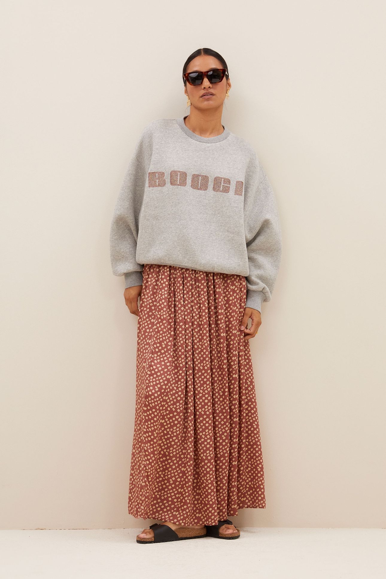 BIBI BOOGIE SWEATER GREY MELEE 3