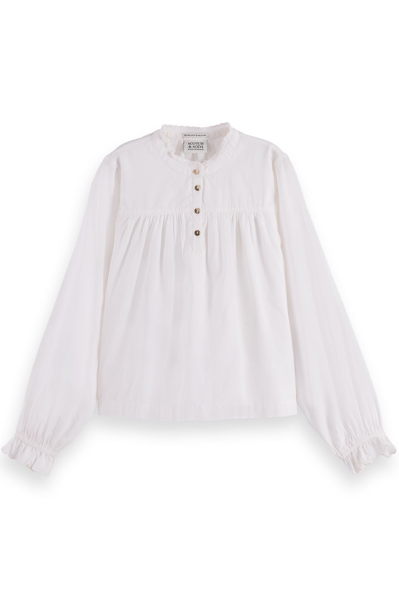 GIRL LIGHTWEIGHT MODAL TOP EGGNOG 1