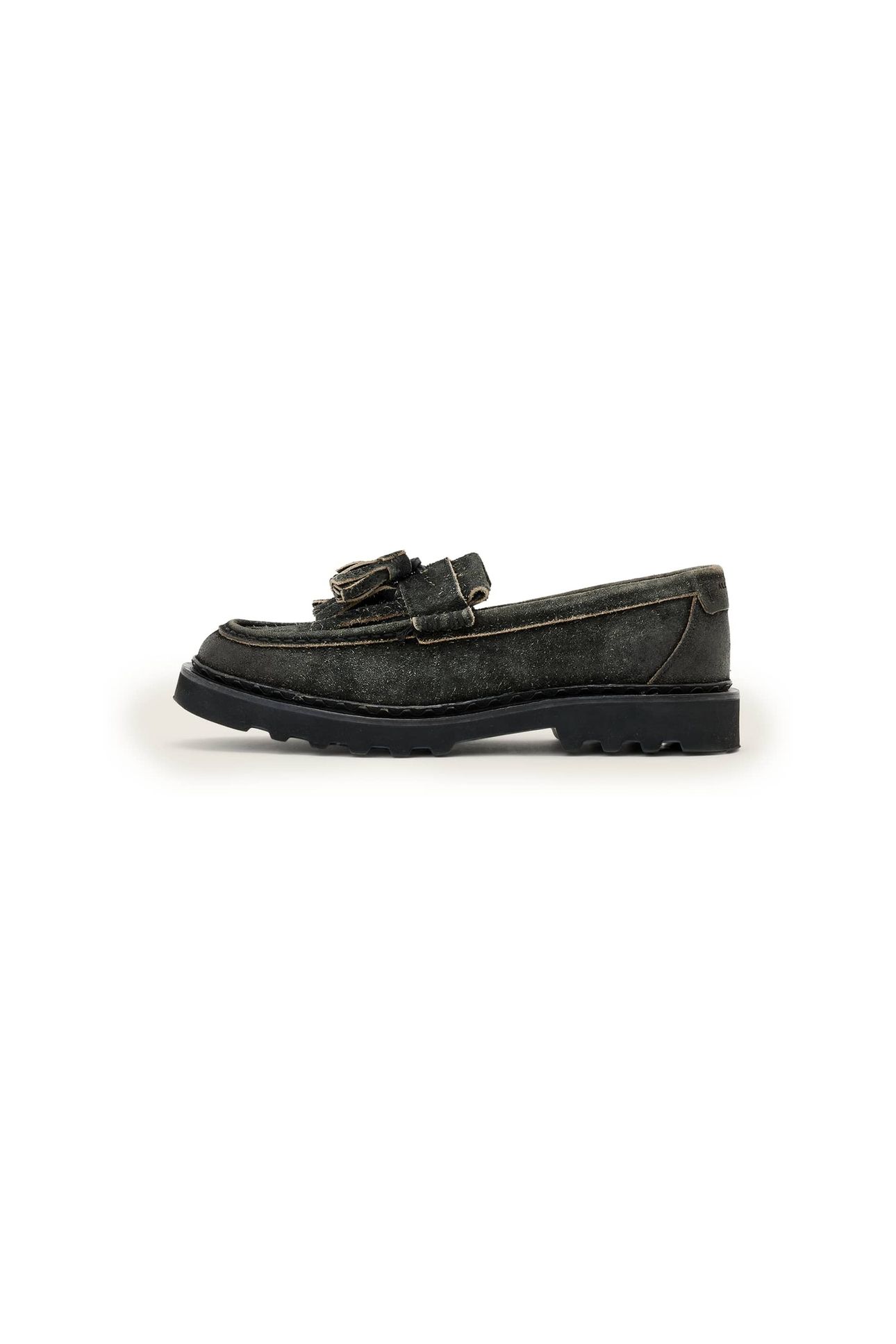 SKIFF TASSEL LOAFER CHARCOAL GREY 4