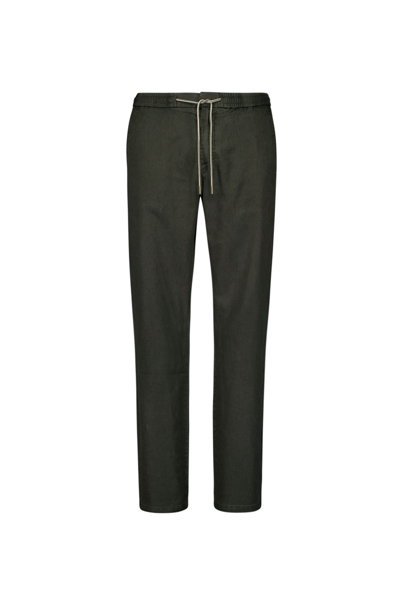 PANTS WITH LINEN GARMENT DYED MOTORBLACK 4