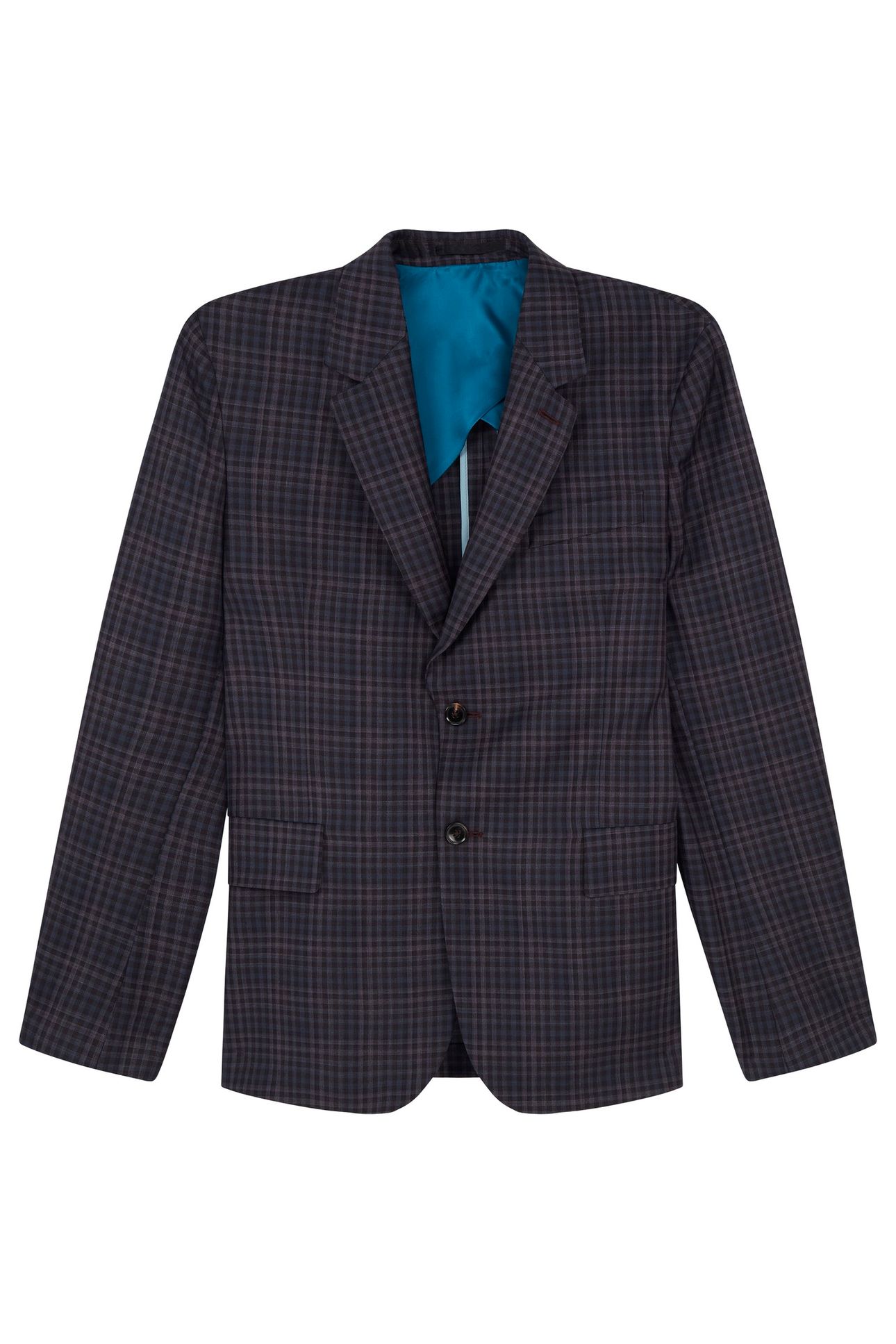 MENS 2 BUTTON JACKET DARK VIOLET 2