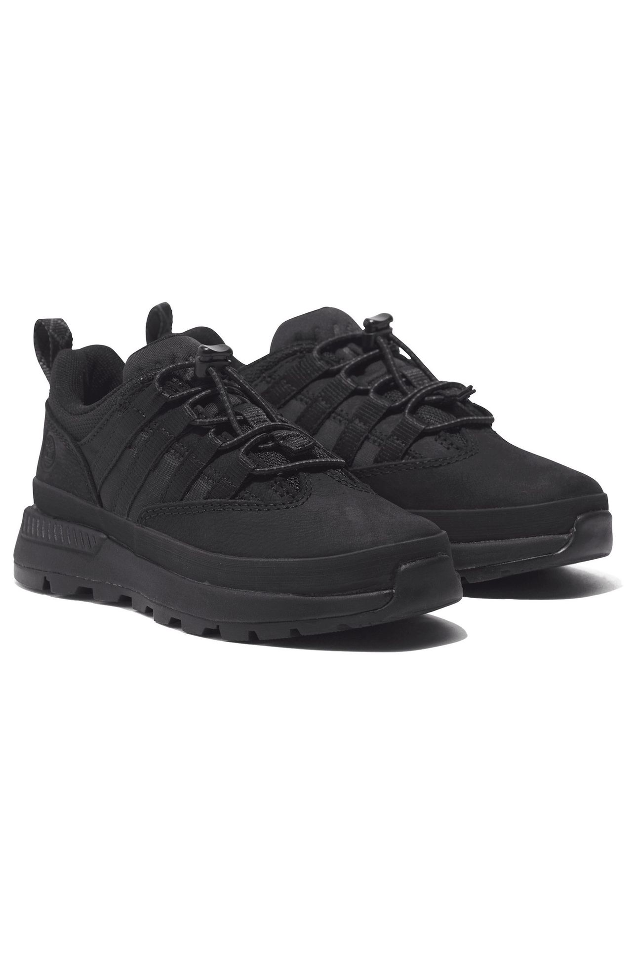 EURO TREKKER LOW LACE UP SNEAKER JET BLACK 2
