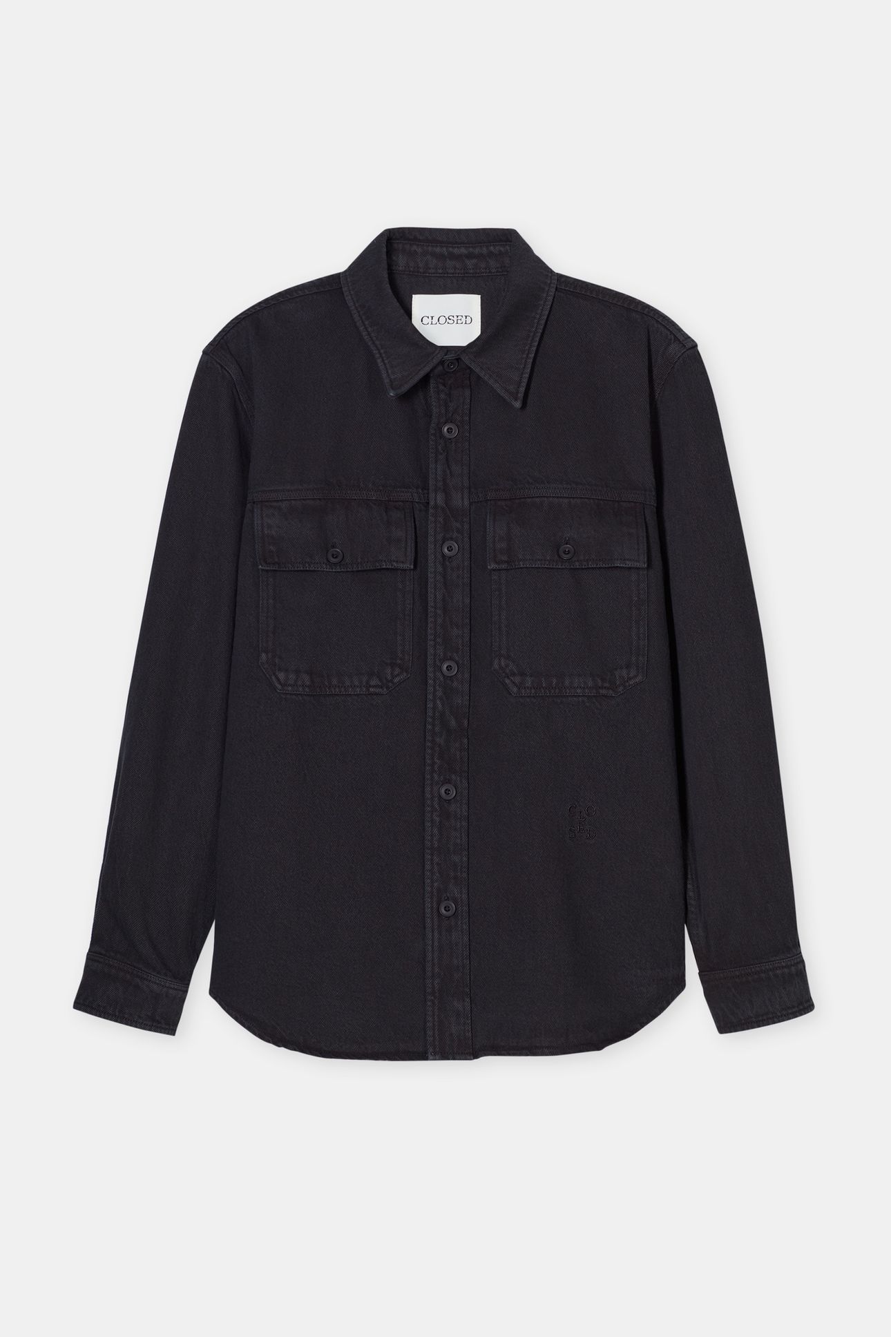 MILITARY SHIRT BLACK 1