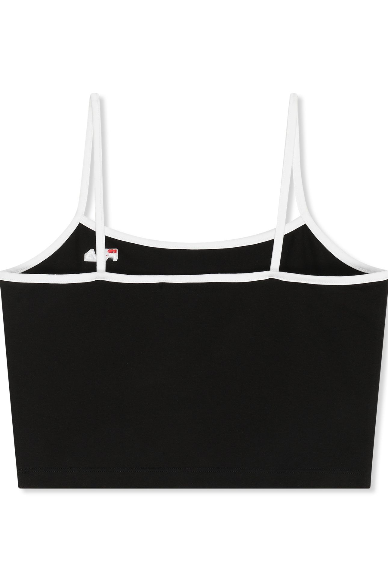 RENELLA CROPPED SPAGETTI STRAP TOP BLACK 5