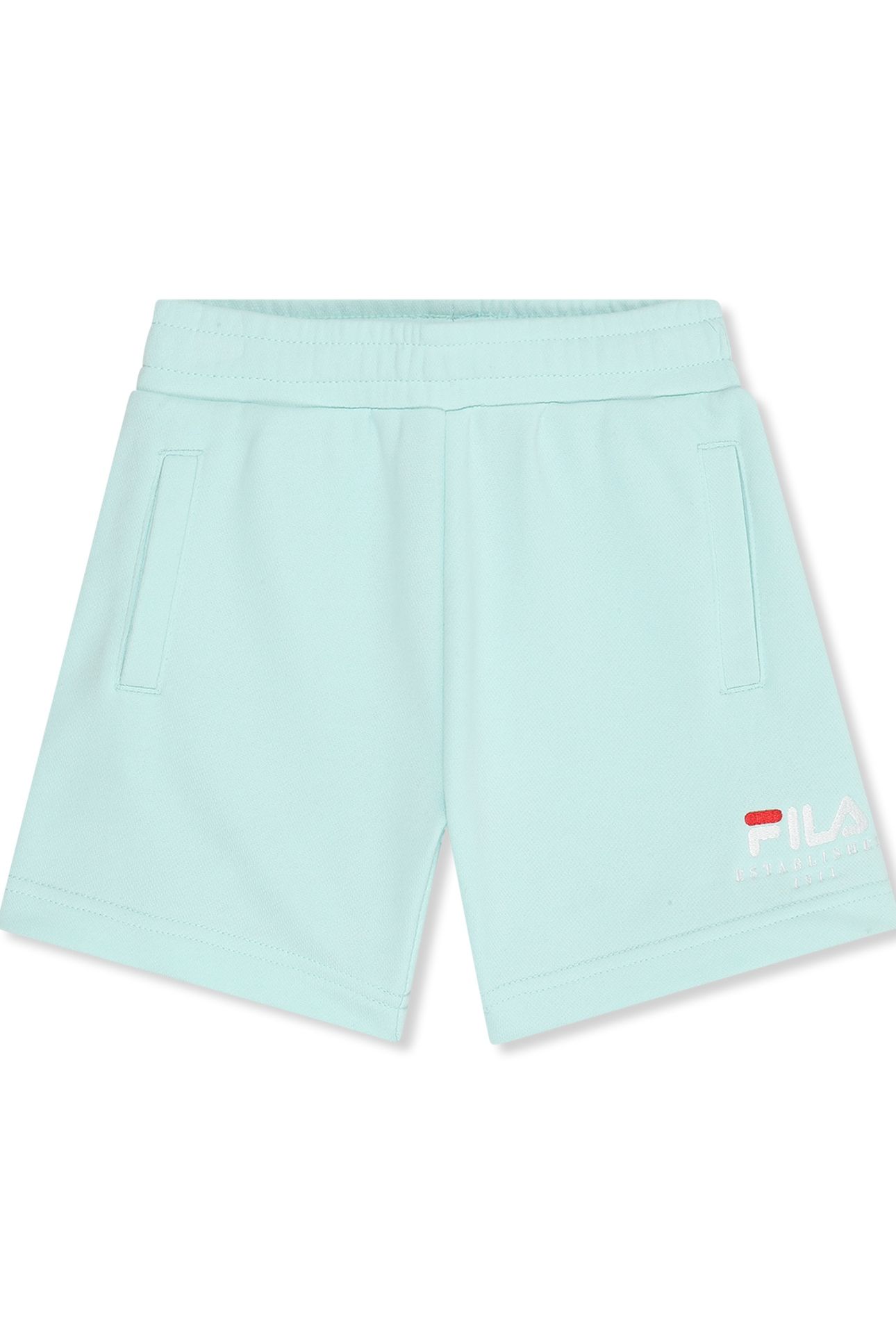BENNA REGULAR LOGO SWEAT SHORTS SOOTHING SEA 1