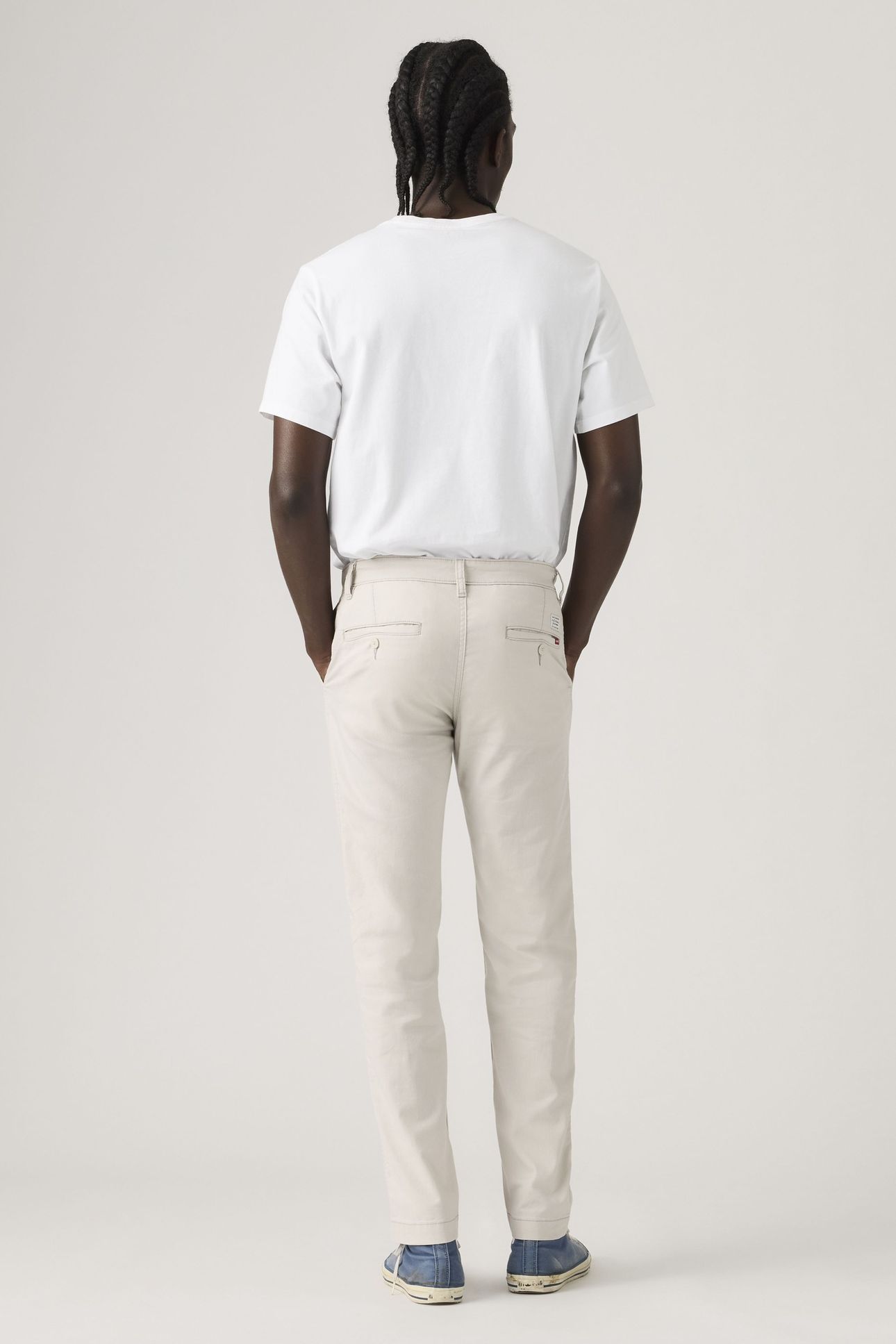 XX CHINO STANDARD TAPER LIGHTWEIGHT LINEN PANTS 3