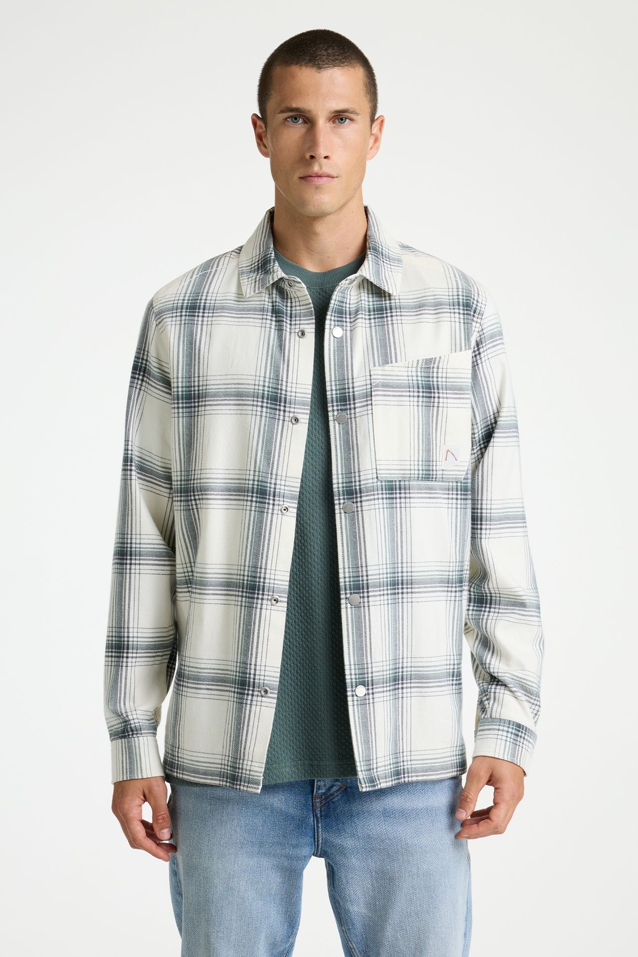 AXEL RYZE SHIRT LONG SLEEVE MARSHMALLOW 1
