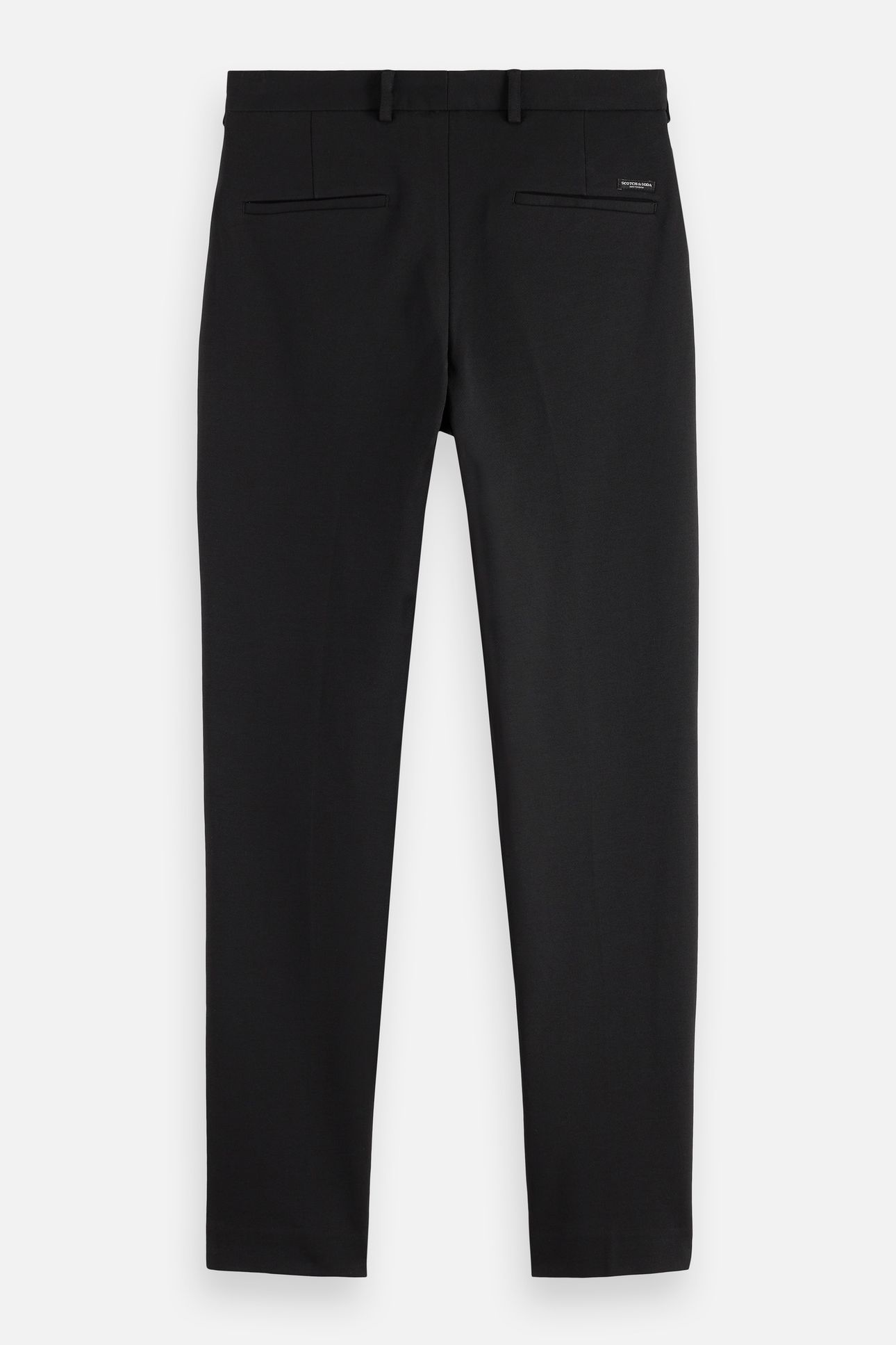 CORE - MOTT - TAILORED KNITTED YARN DYED CHINO BLACK 5