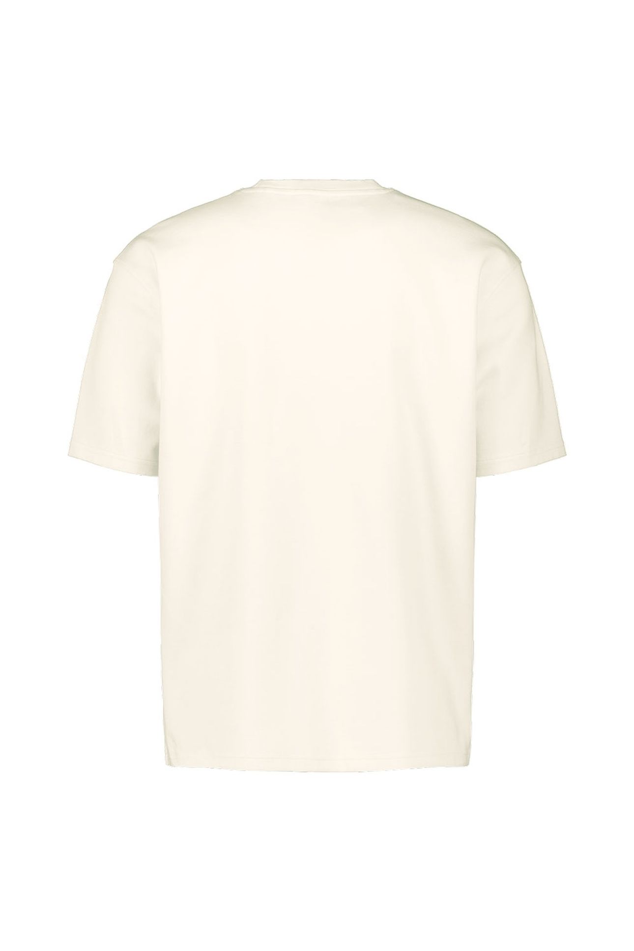T-SHIRT CREWNECK SOLID HEAVY INTERLOCK OFFWHITE 5