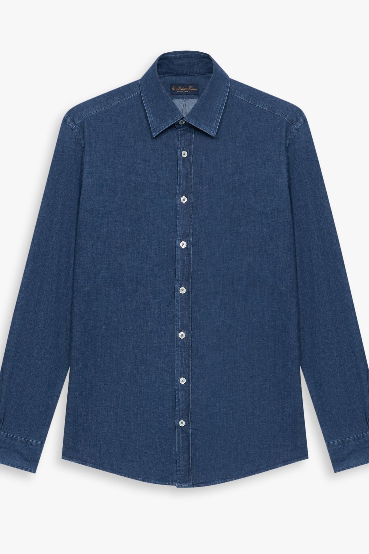 CLASSIC COLLAR DENIM SHIRT BLUE 1