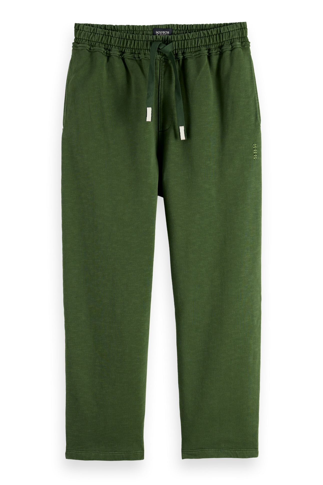 3 CROSSES SWEATPANT KHAKI 1
