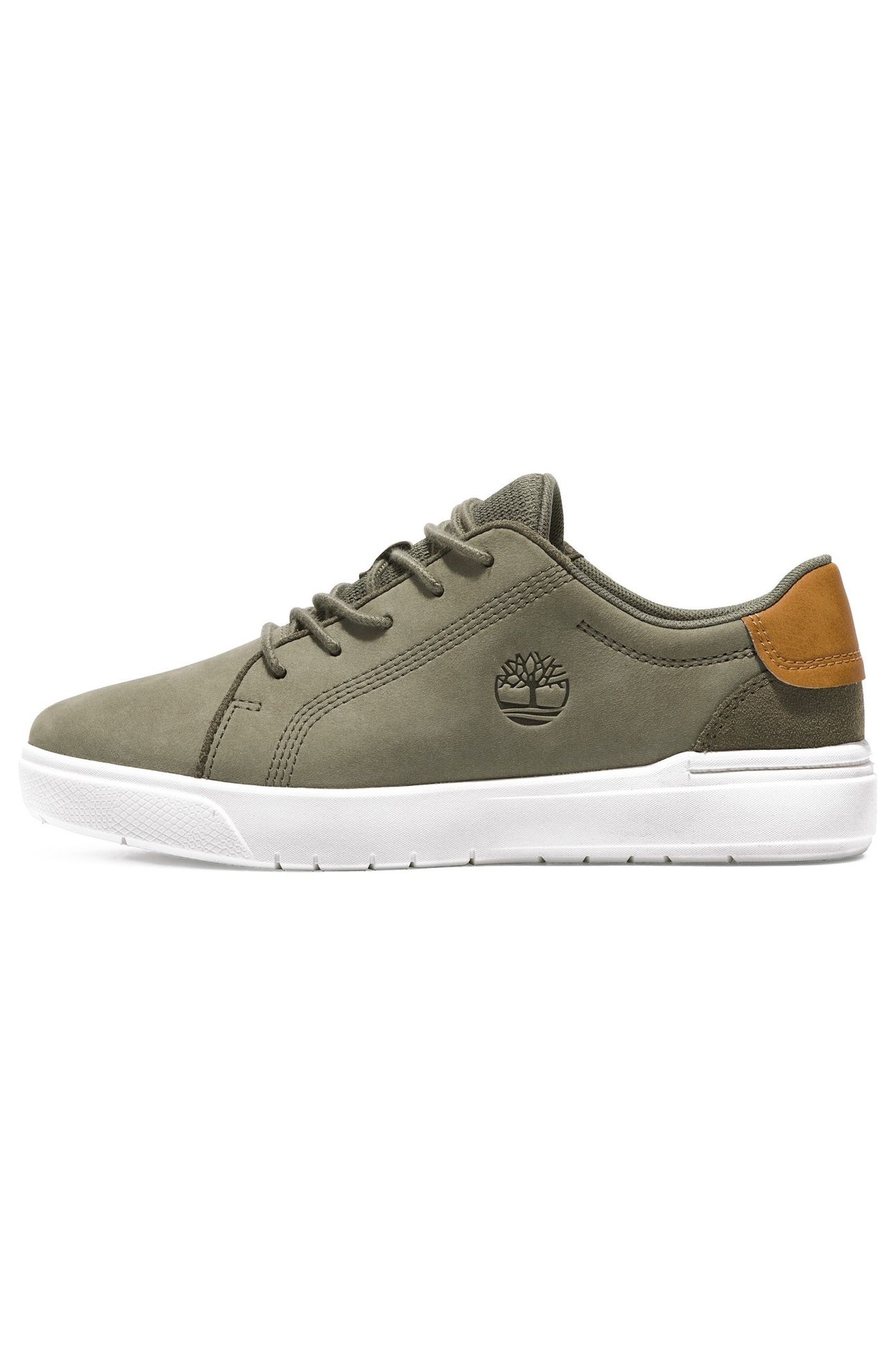 LOW LACE UP SNEAKER DARK GREEN 3