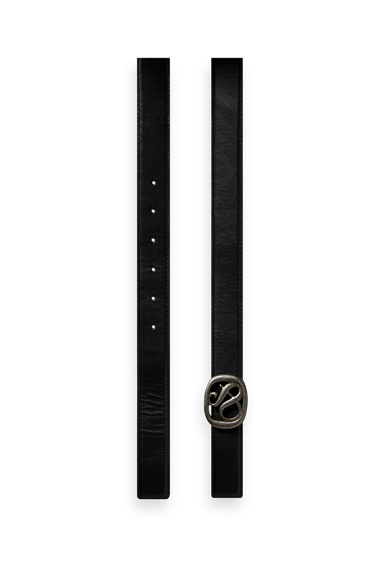 REVERSIBLE AMPERSAND BELT BLACK 2