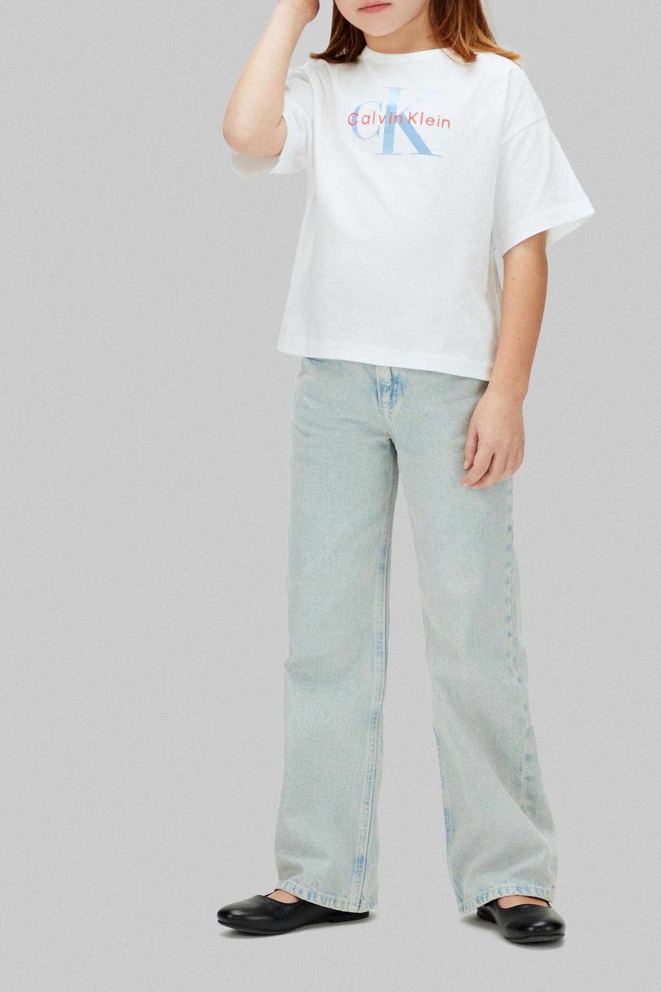 GIRLS SEASONAL MONOLOGO SS WHITE 2