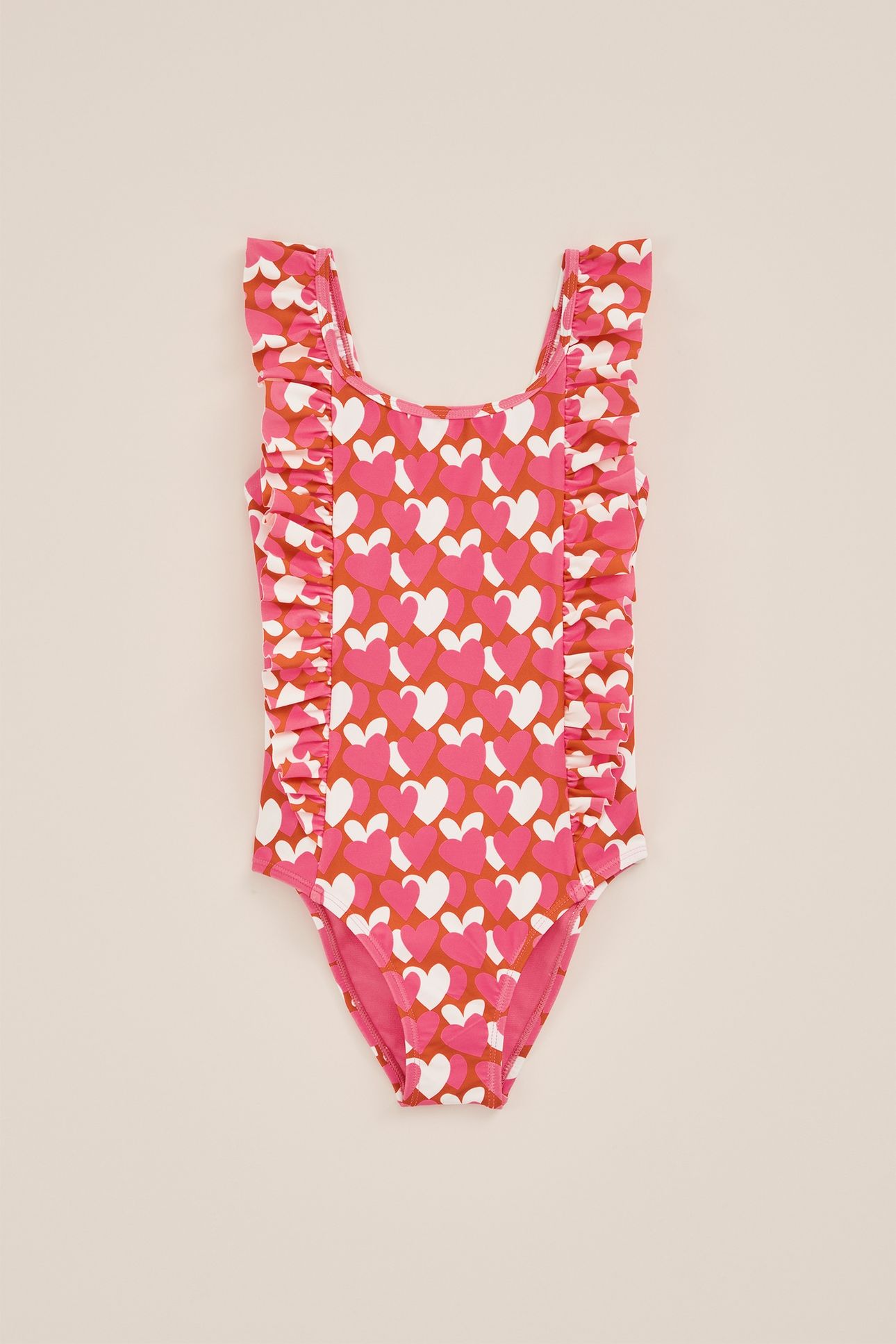BATHING-SUIT BRIGHT PINK 1