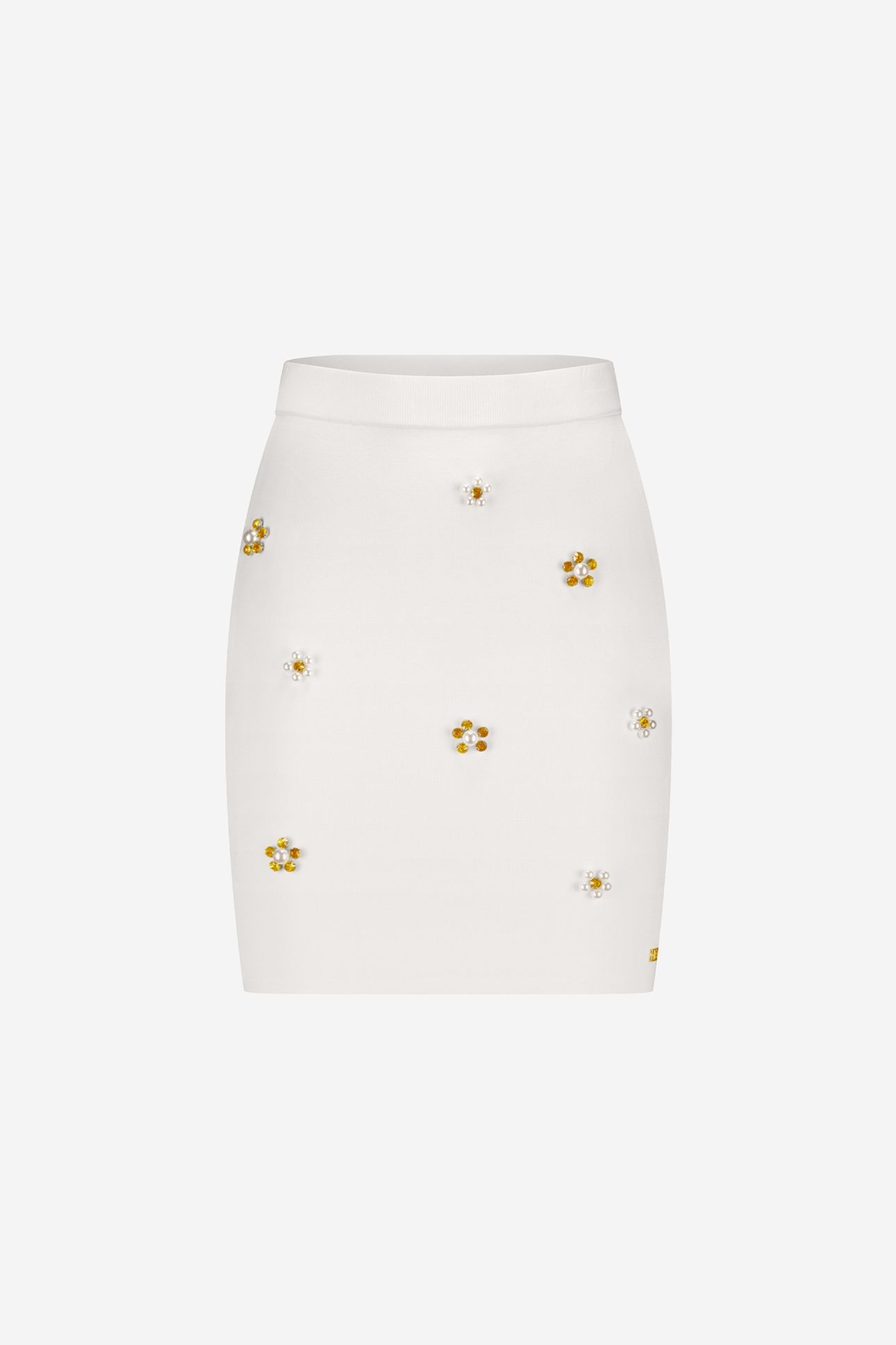 KARA SKIRT STAR WHITE 2