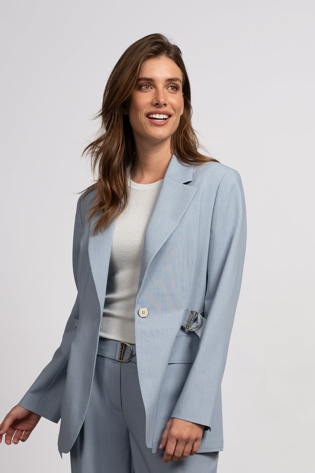 ISLA BLAZER GREY BLUE 1