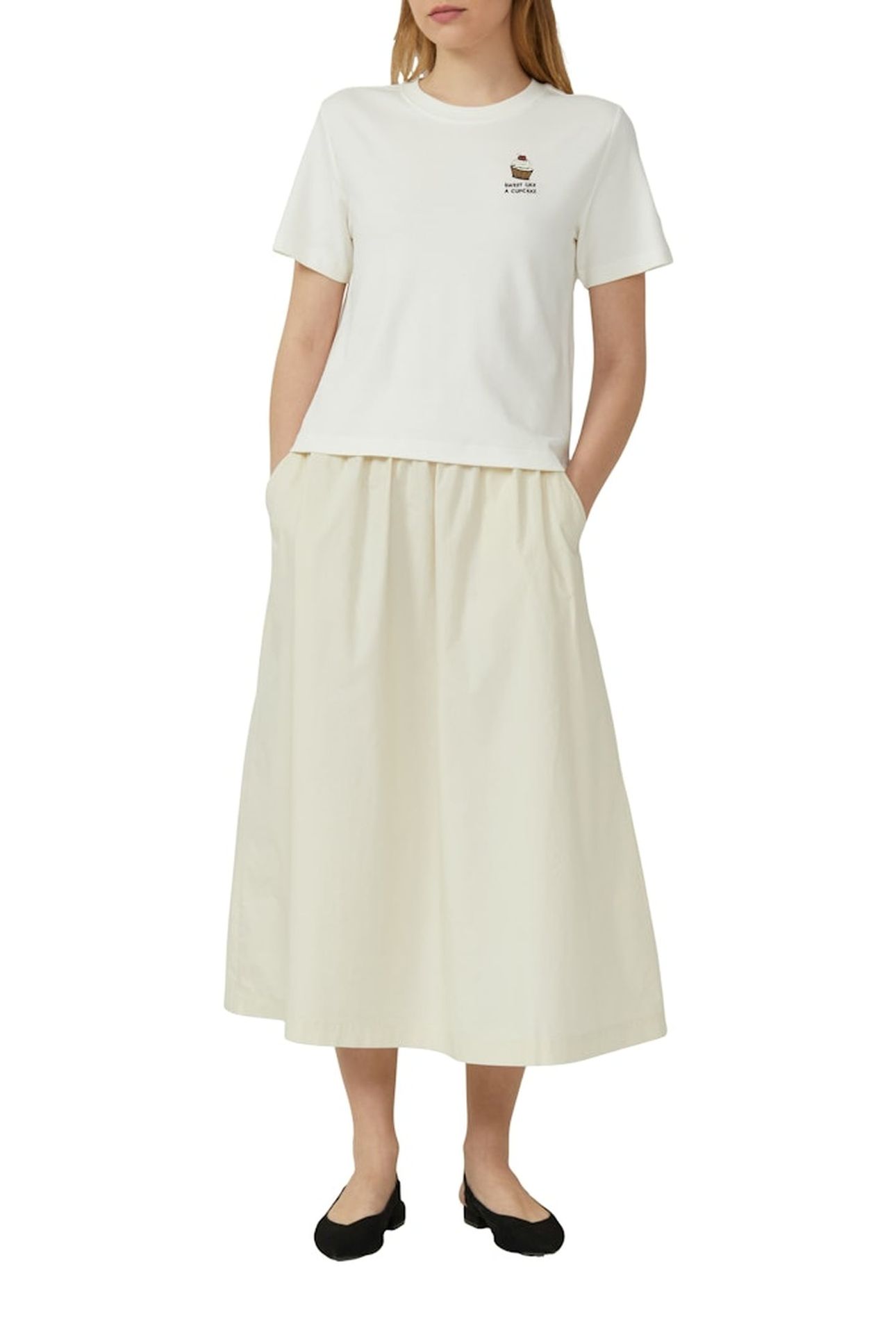 S.OLIVER SKIRTS BEIGE 1