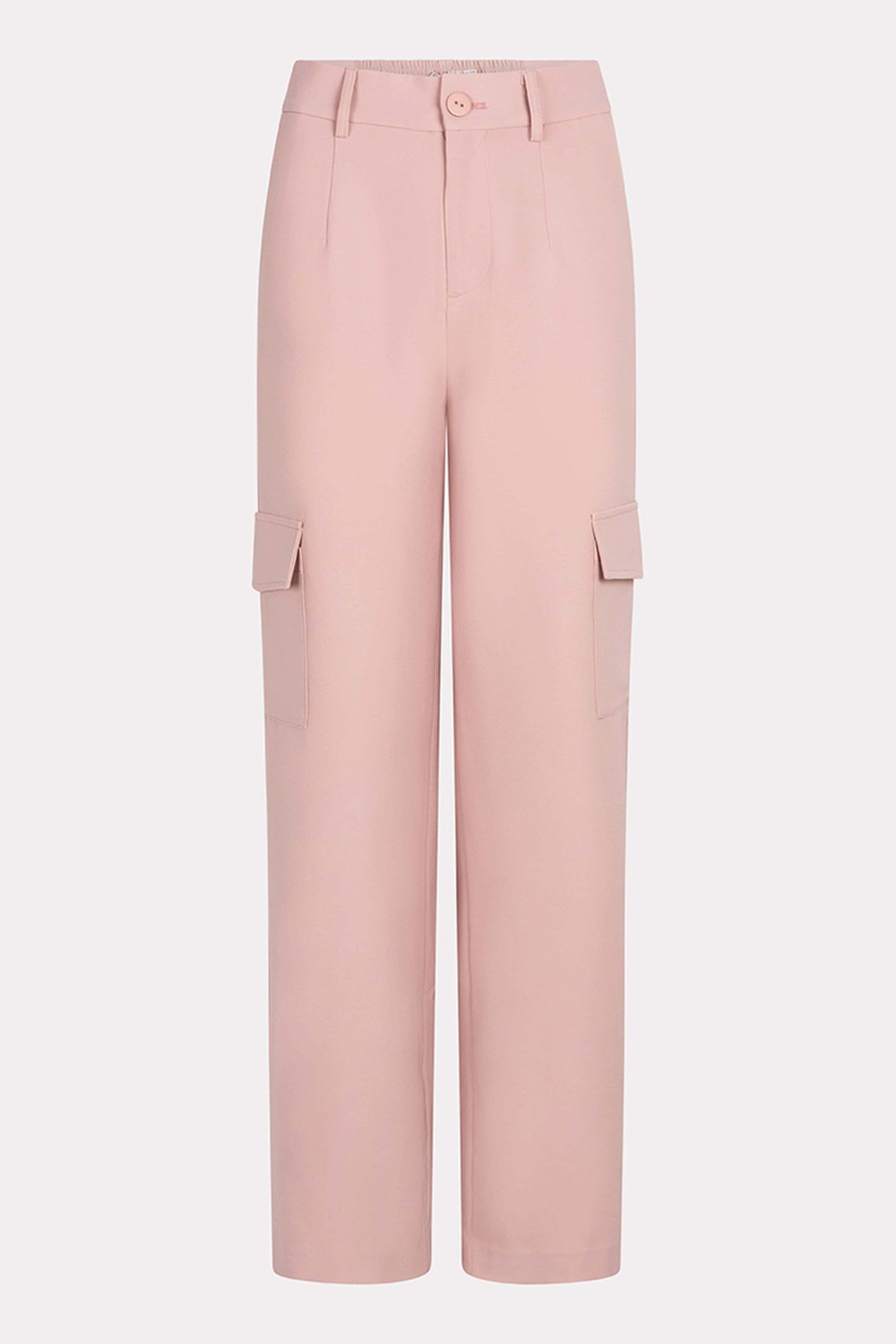 TROUSERS WIDE CARGO CITY CHALK PINK 4
