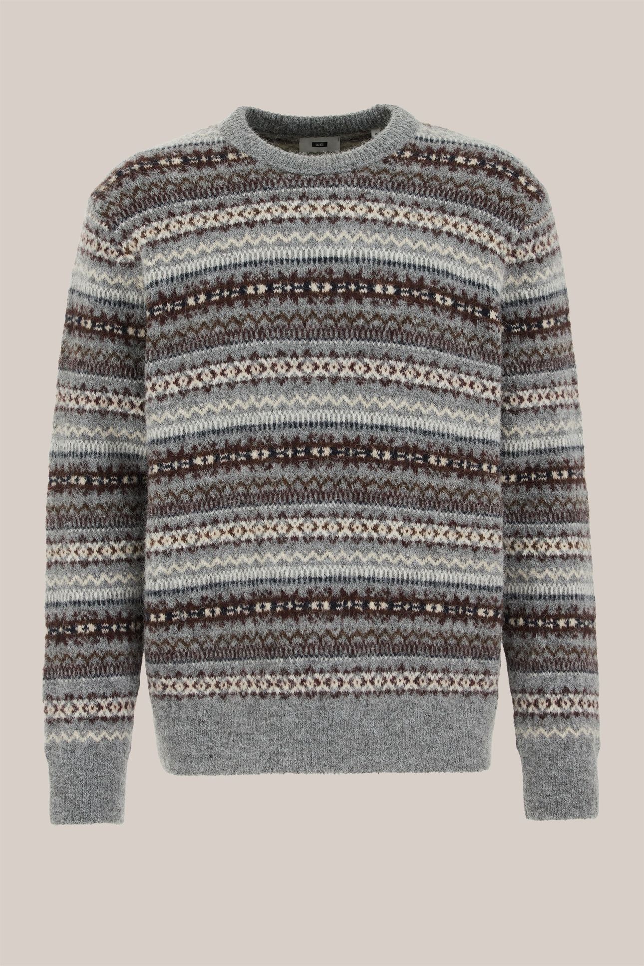PULLOVER BLENDED LIGHT GREY 4