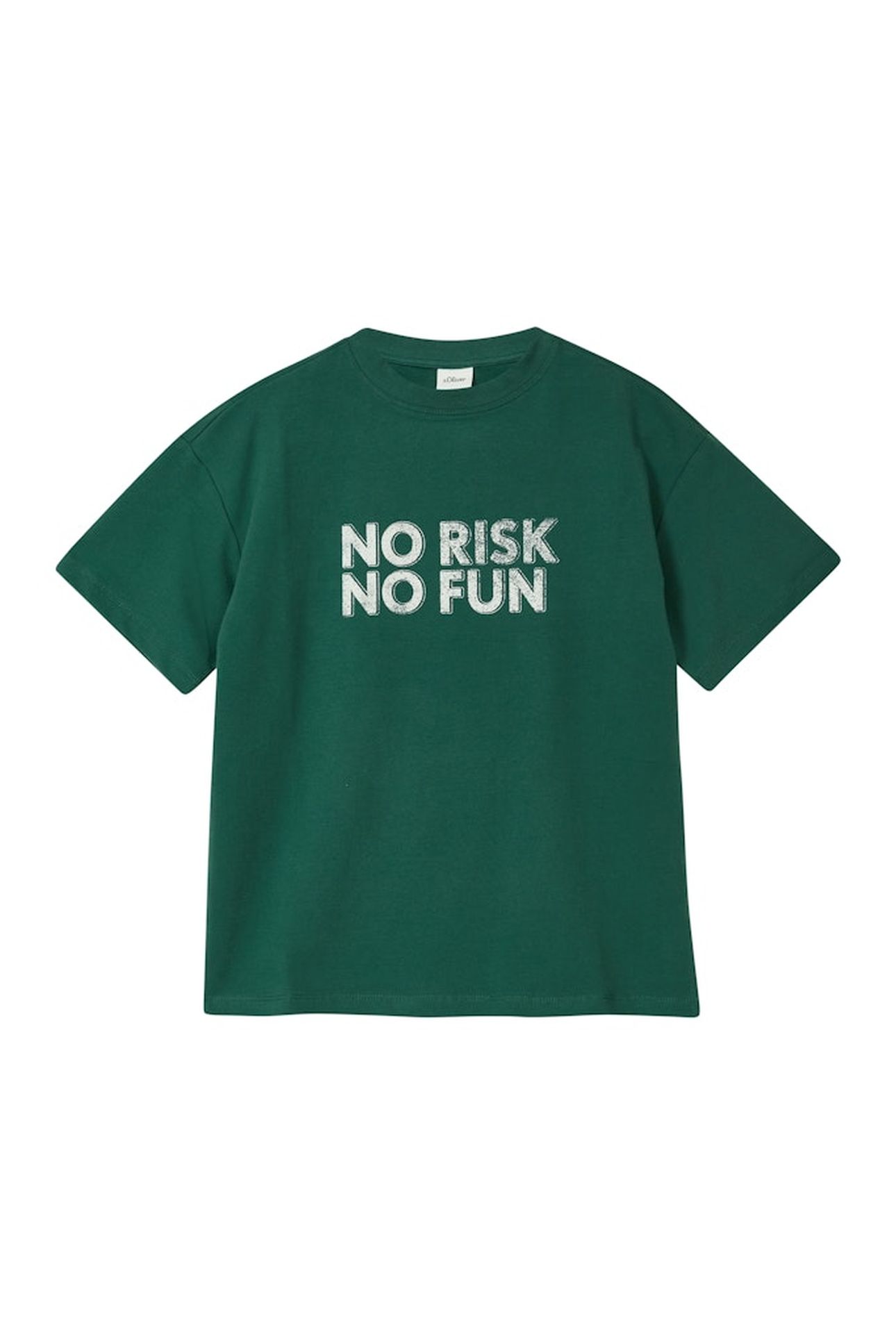 S.OLIVER T-SHIRTS ARMY GREEN 1