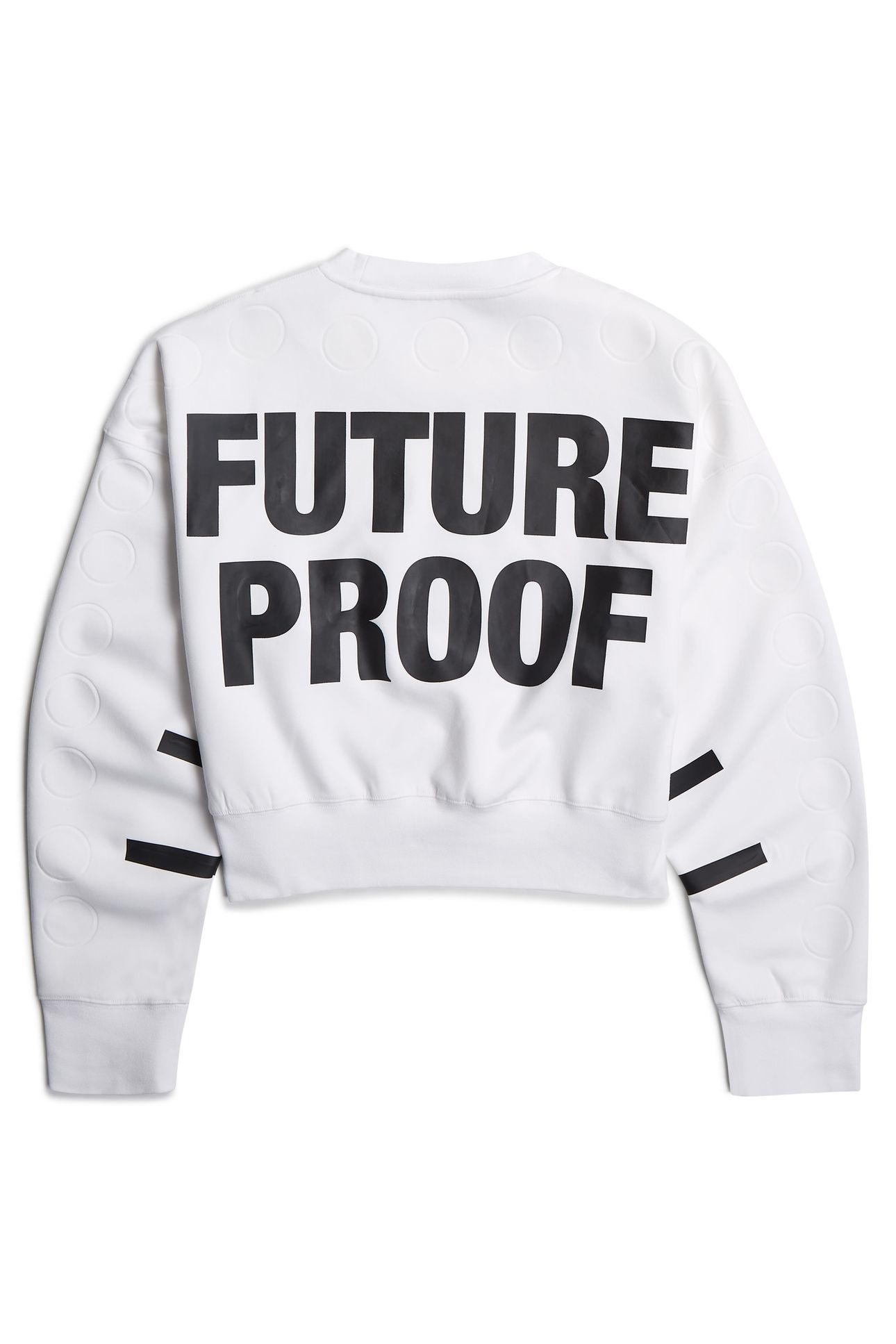 GSXWVB OVERSIZED SHORT SWEAT WHITE 6