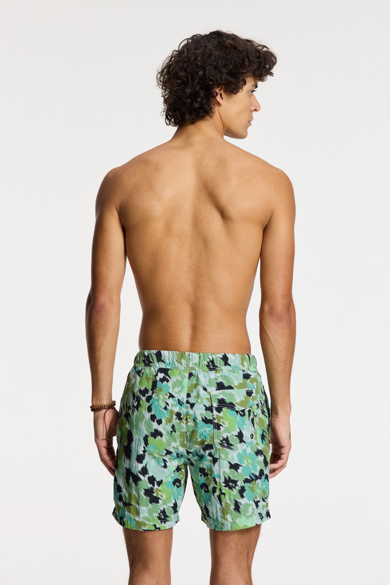 NICK QUICK DRY SWIM SHORTS 6 INCH DIGITAL CAMO GREEN DIGITAL 4