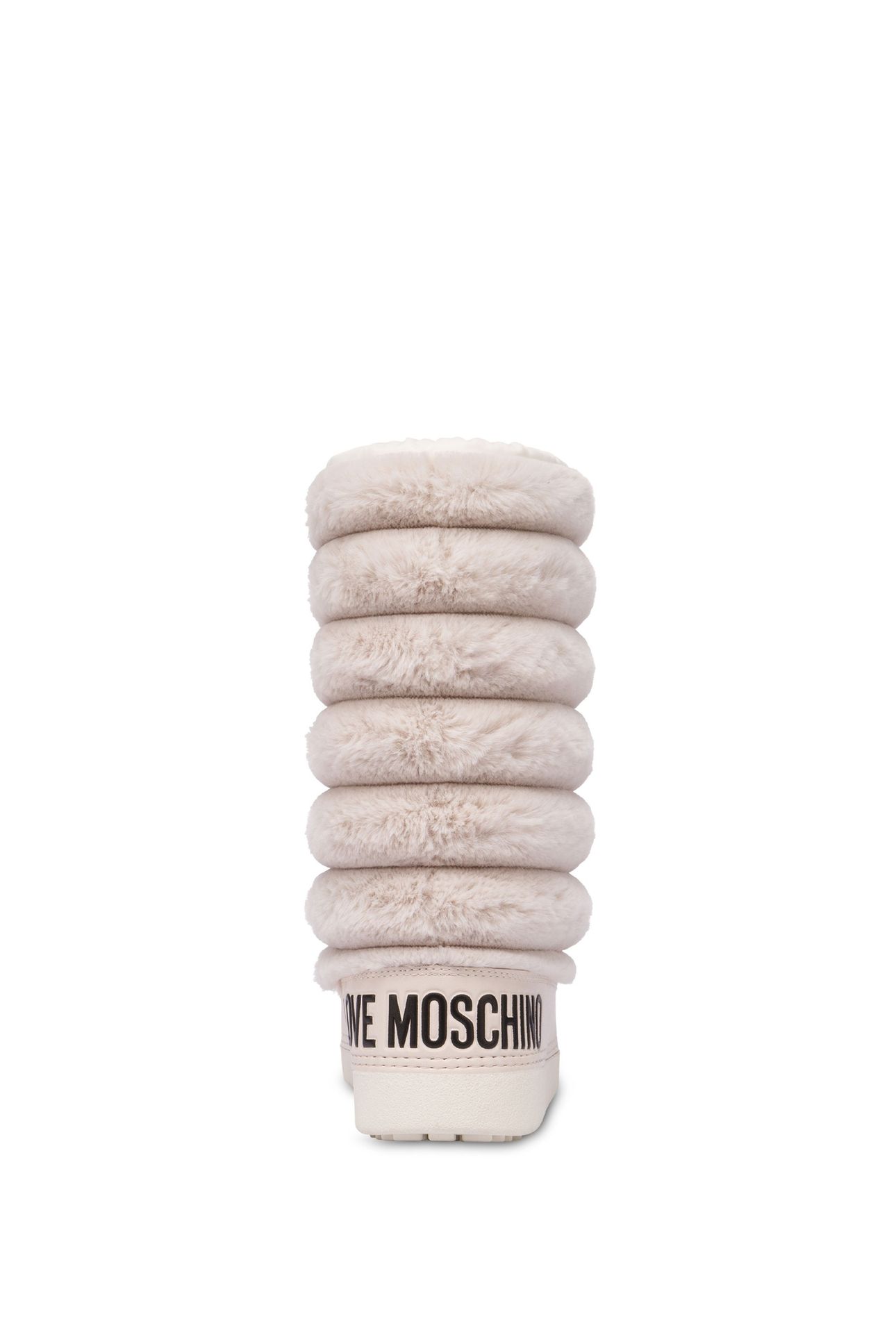SNOW BOOTS IN NYLON AND SOFT FABRIC WHITE 4
