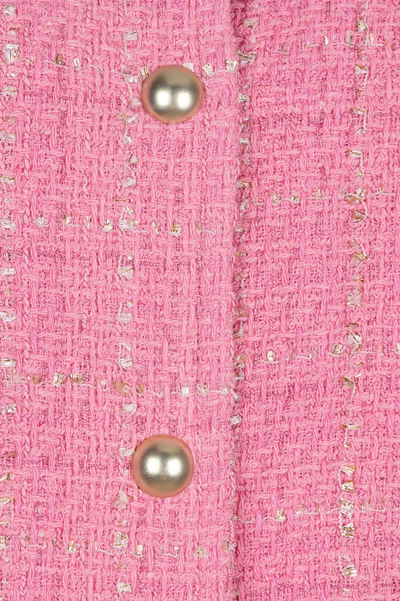 JACKET CROPPED BOUCLE ROSE 8