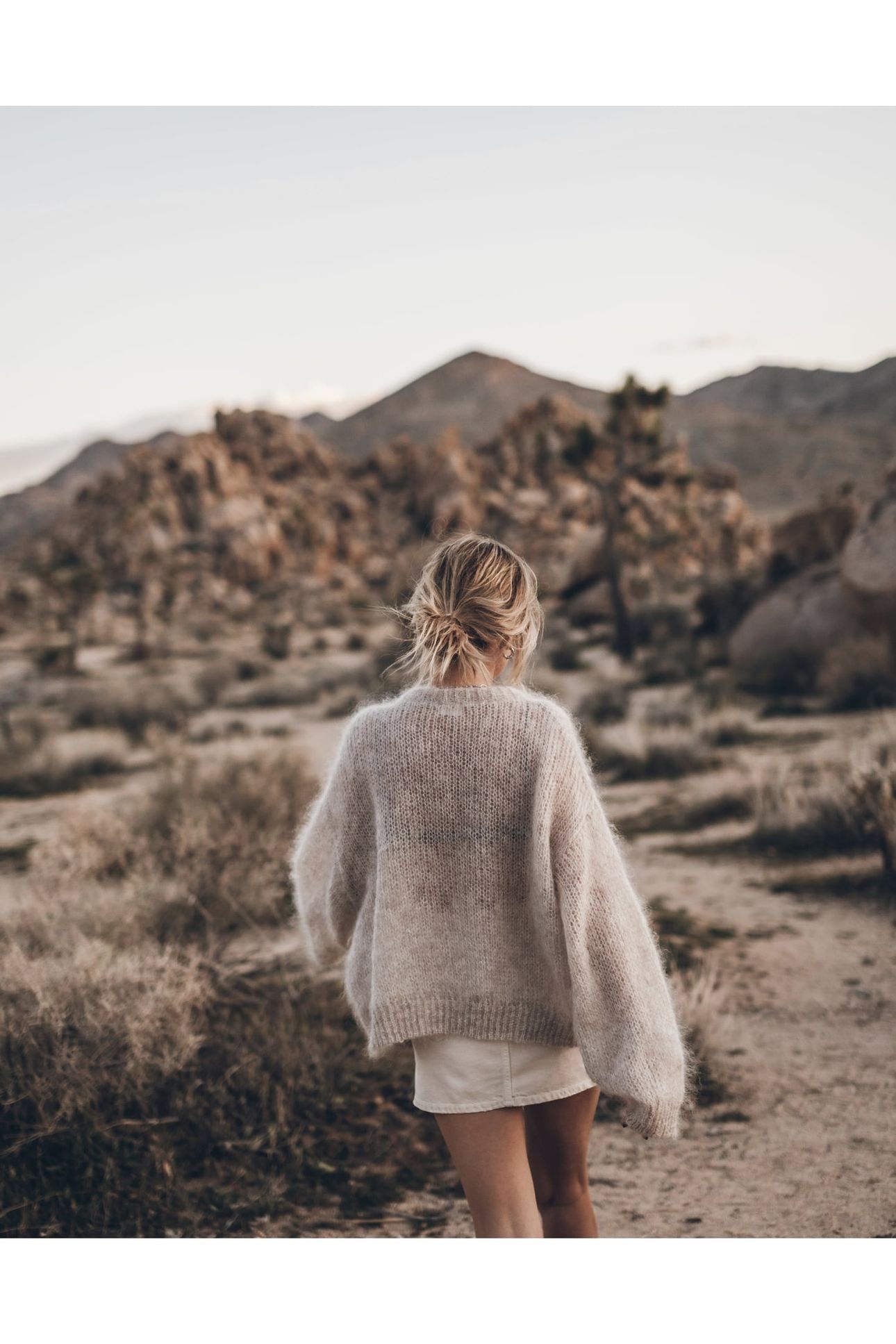 THE SAND RELAXED FINE KNITTED SWEATER 2