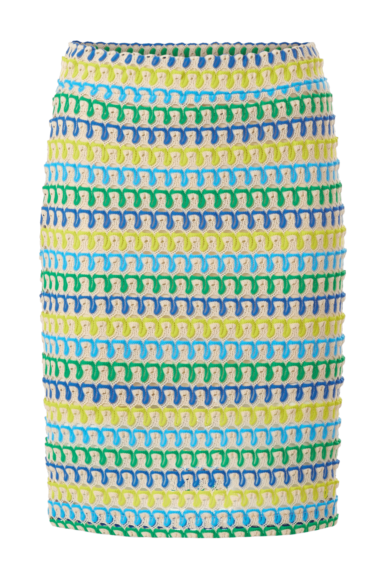 RASCHEL SKIRT WHITE STONE 4