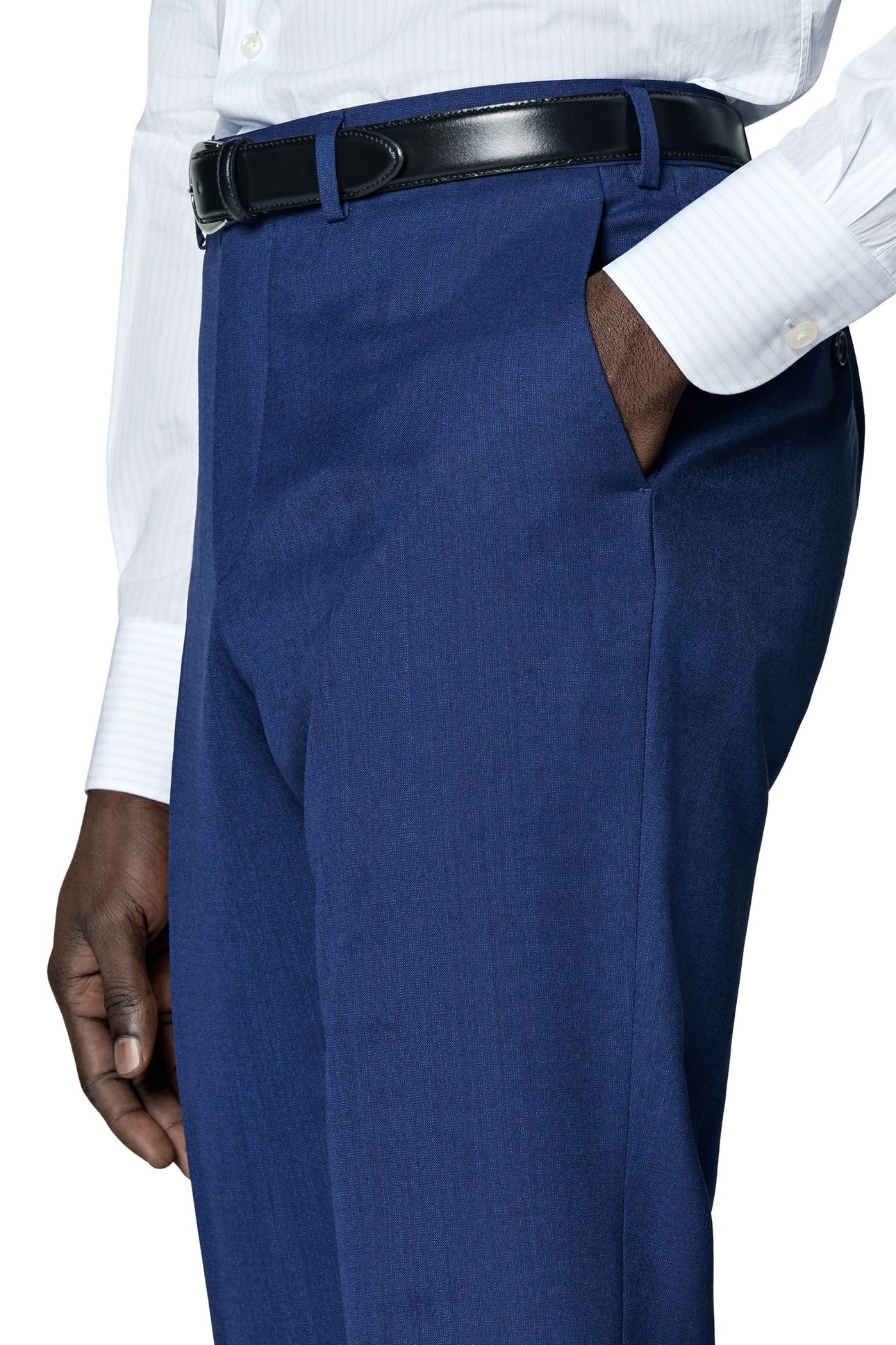 HAVANA PURE WOOL S110 NESTED SUITS MID BLUE 9