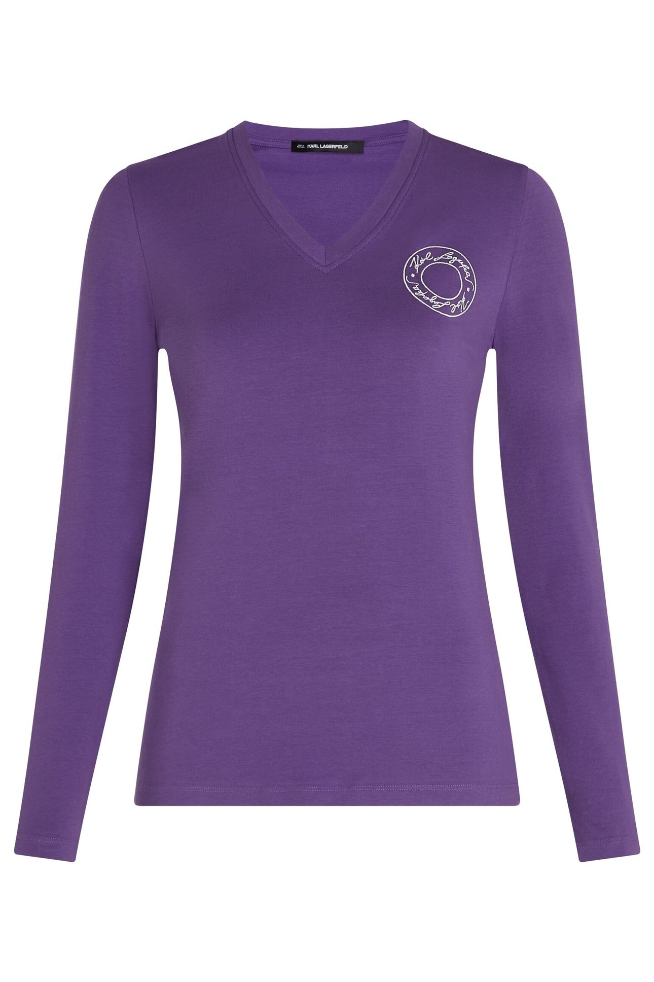 FITTED LS LUNA T-SHIRT HELIOTROPE 1