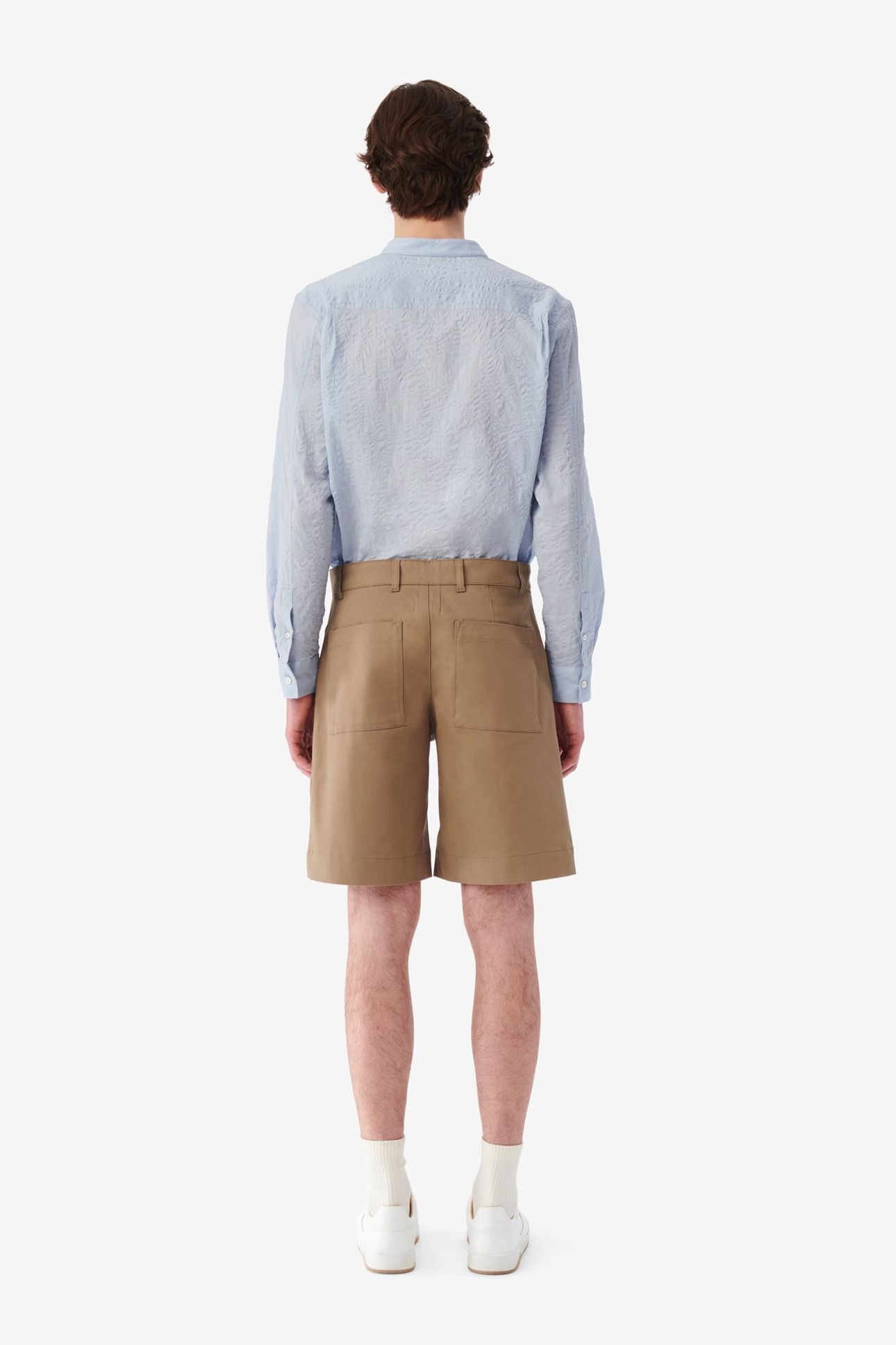 JUNIOR SHORT LIGHT KHAKI 4