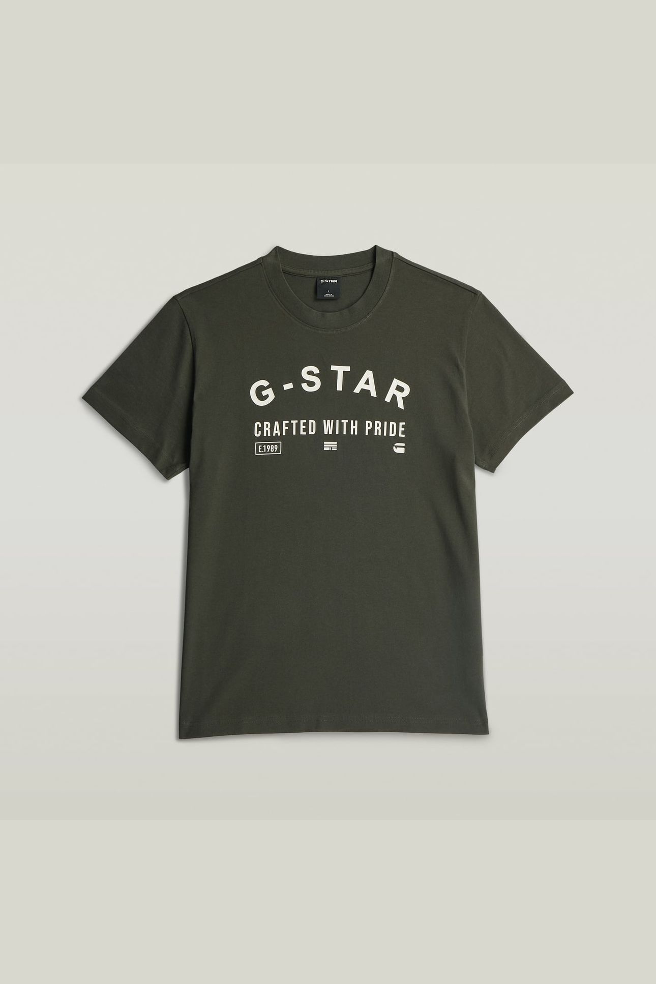 CHEST LOGO R T S\S GREY 4