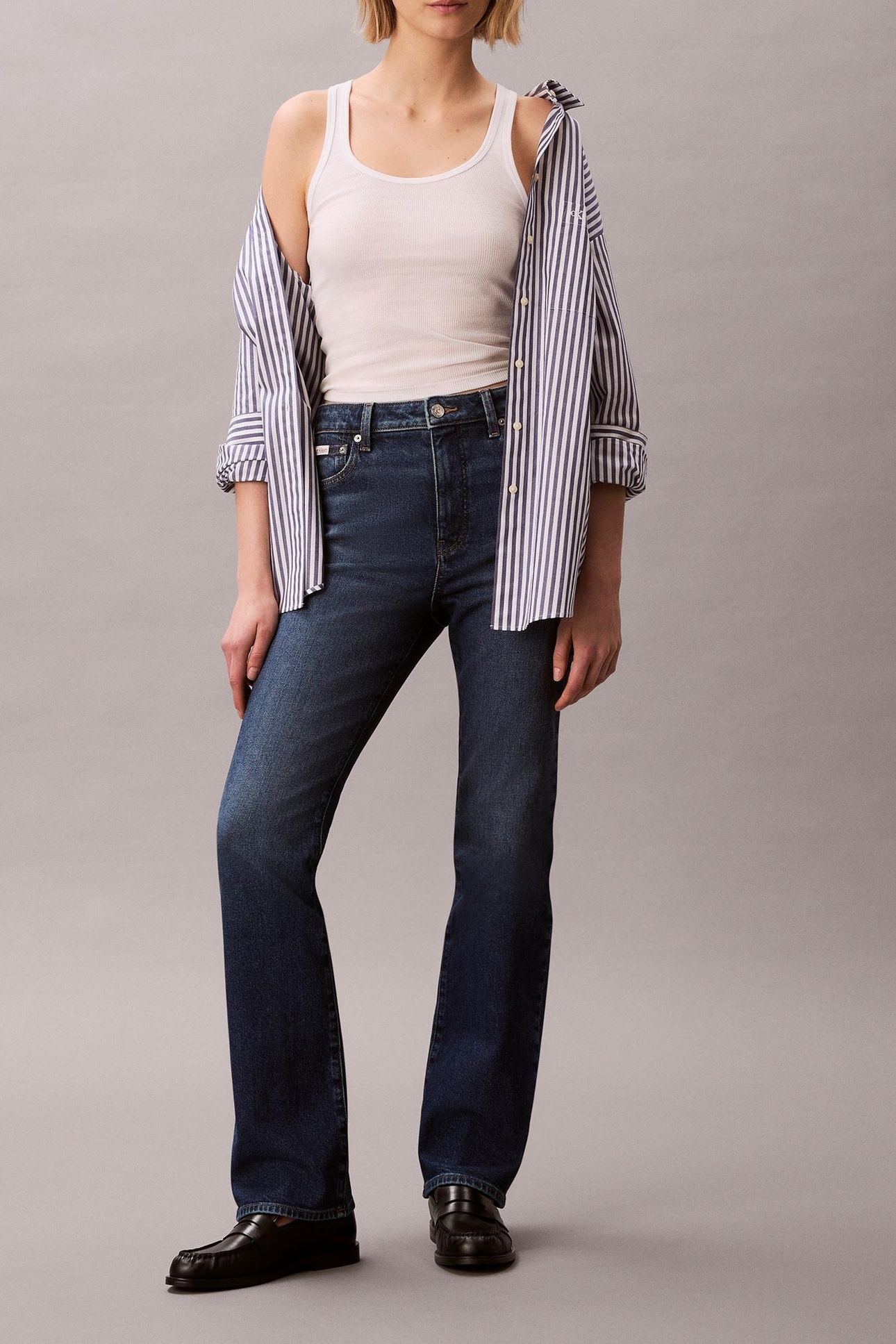 SKINNY BOOT JEANS MIDTOWN BLUE 1
