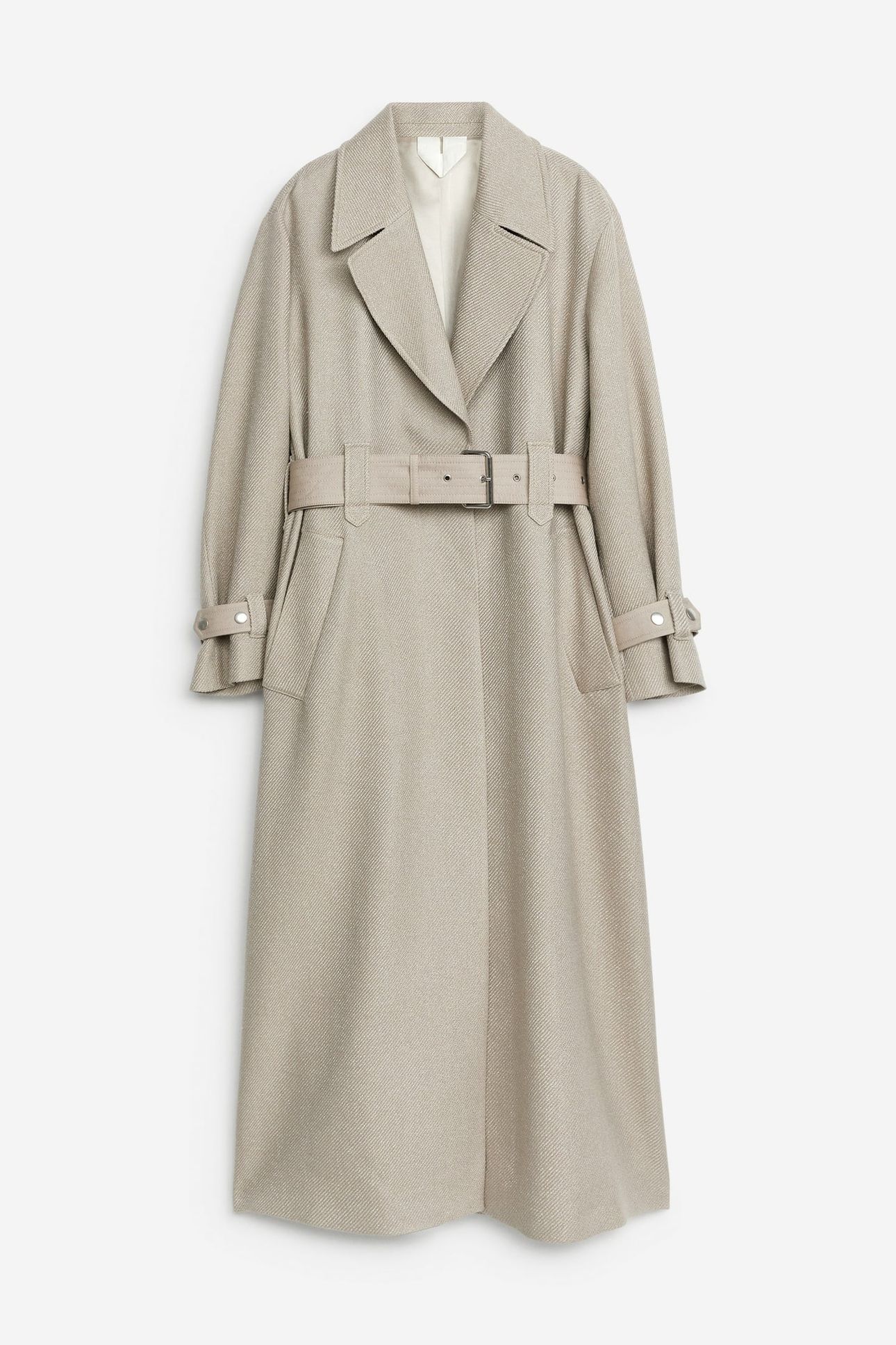 KAMILLA COAT PRESS BEIGE 1