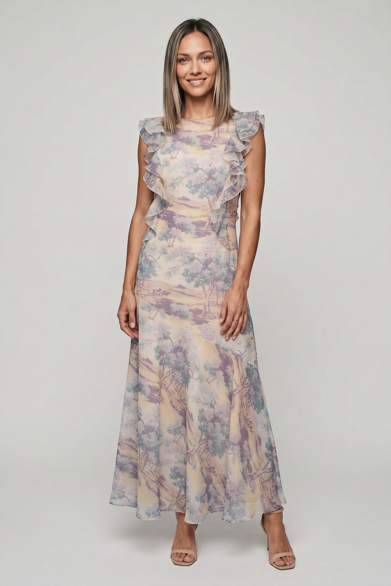 NIKKI DRESS BEIGE 1