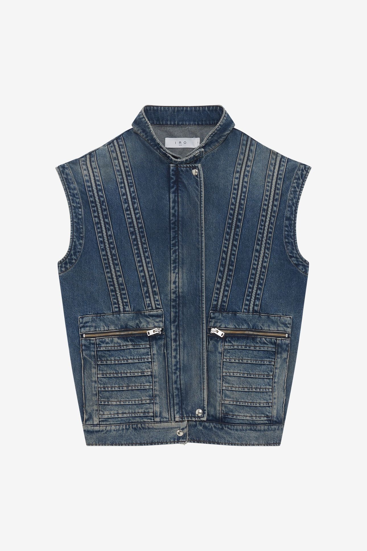 ODILAE JACKET AUTHENTIC BLUE DENIM 4