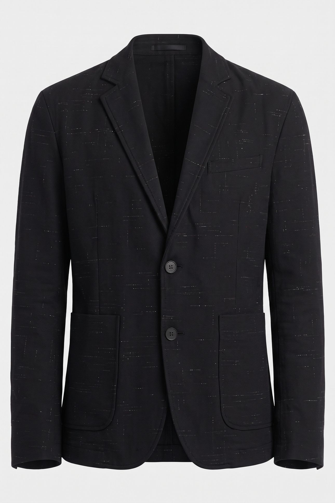 FINCHER JACKET BLACK/ECRU 5